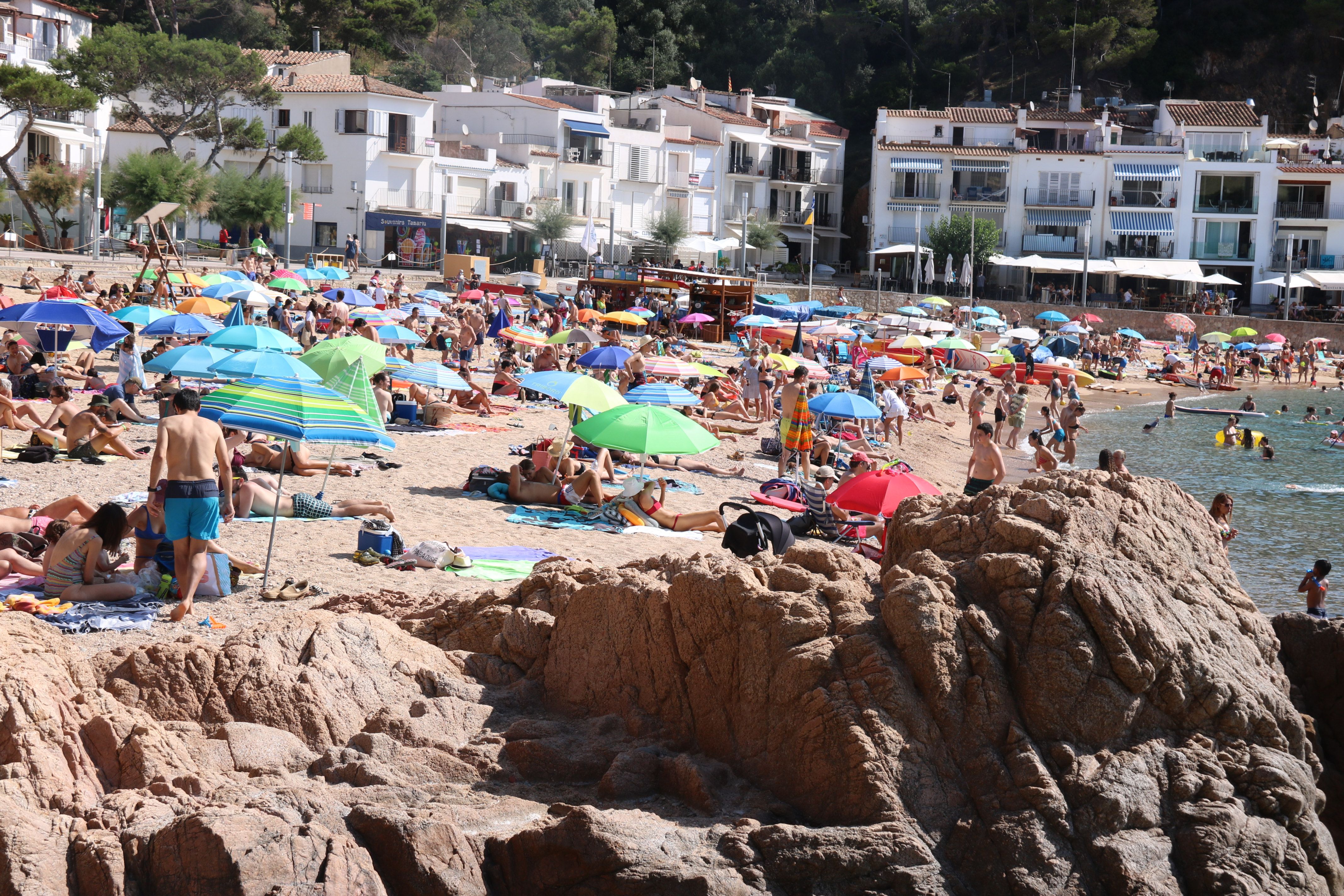 Vacances a platges i llocs propers, una solució (foto: platja de Tamariu)