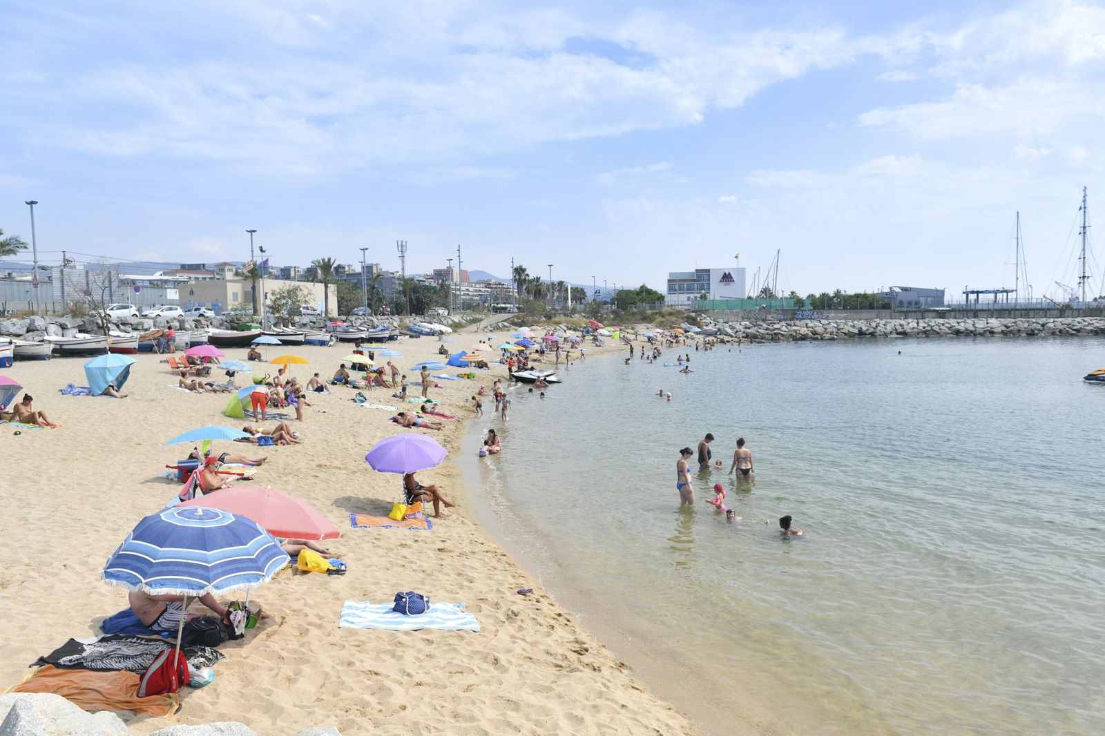 Platja de Pequín quedarà tancada dins les noves restriccions contra el Covid-19, ja que hi està prohibit el bany: Foto R.Gallofré