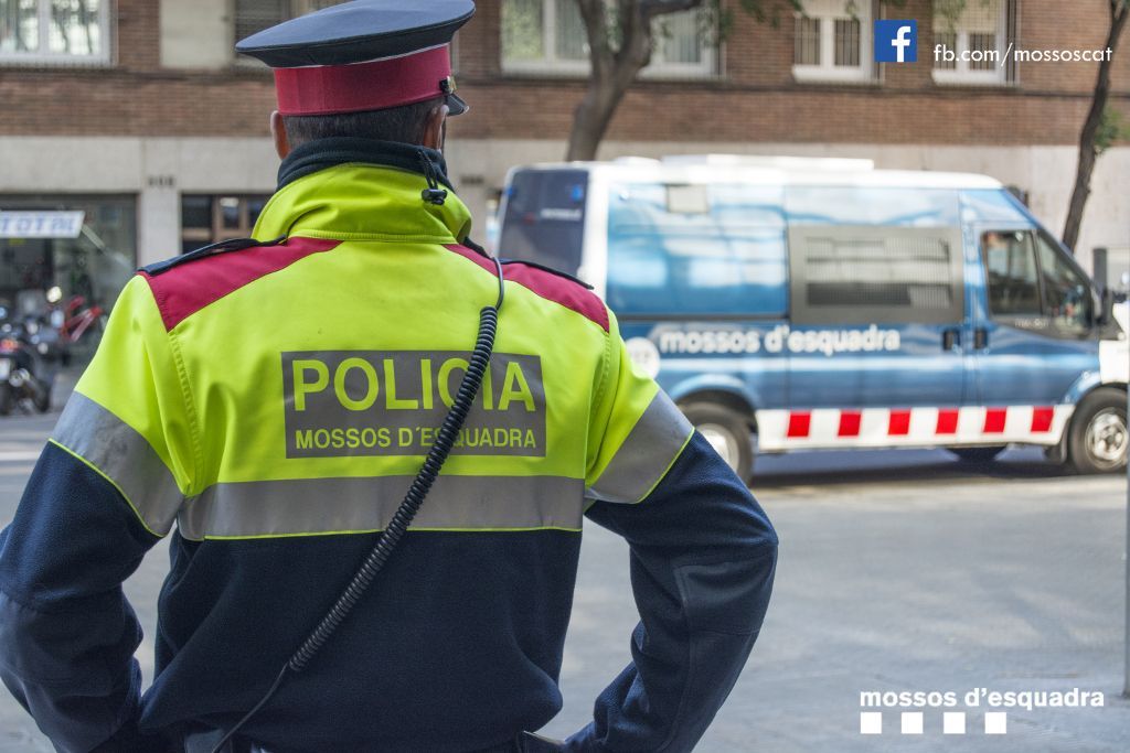 Foto d'arxiu dels Mossos d'Esquadra, que van detenir l'acusat la setmana passada.