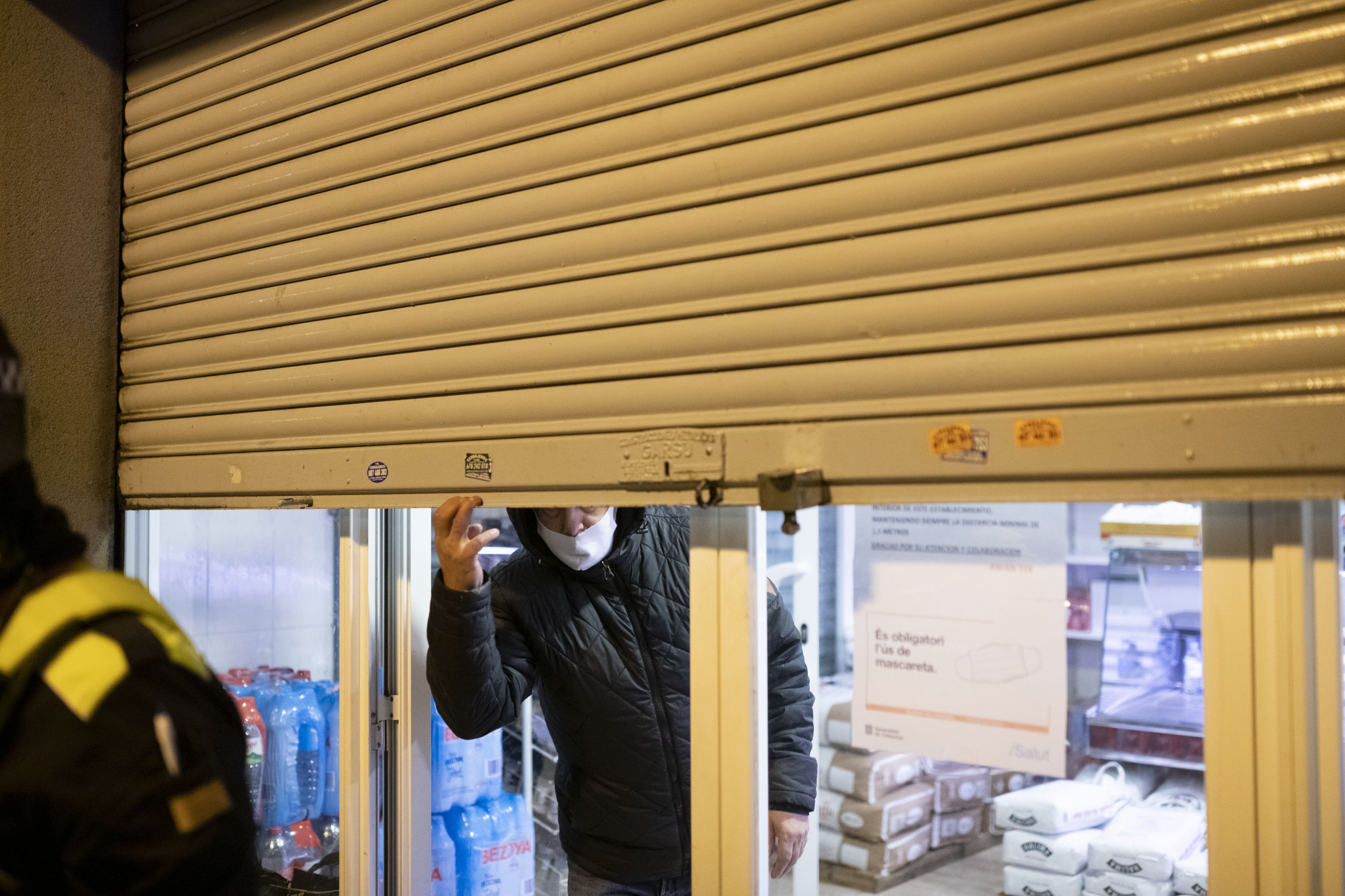 Ja estan en vigor les noves restriccions contra la Covid. Foto: R. Gallofré I després del toc de queda, què? 