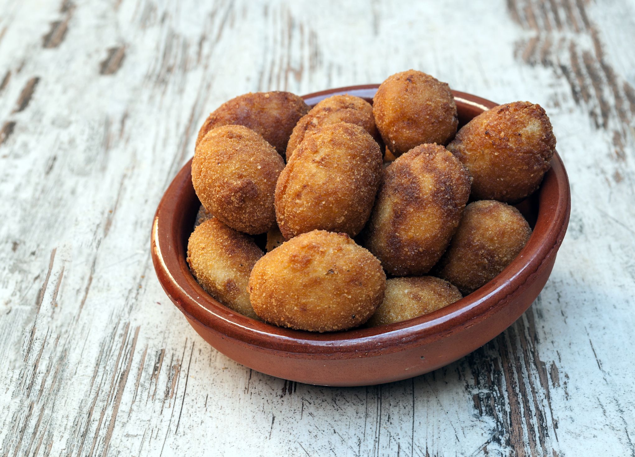 Croquetas, hoy con xistorres.