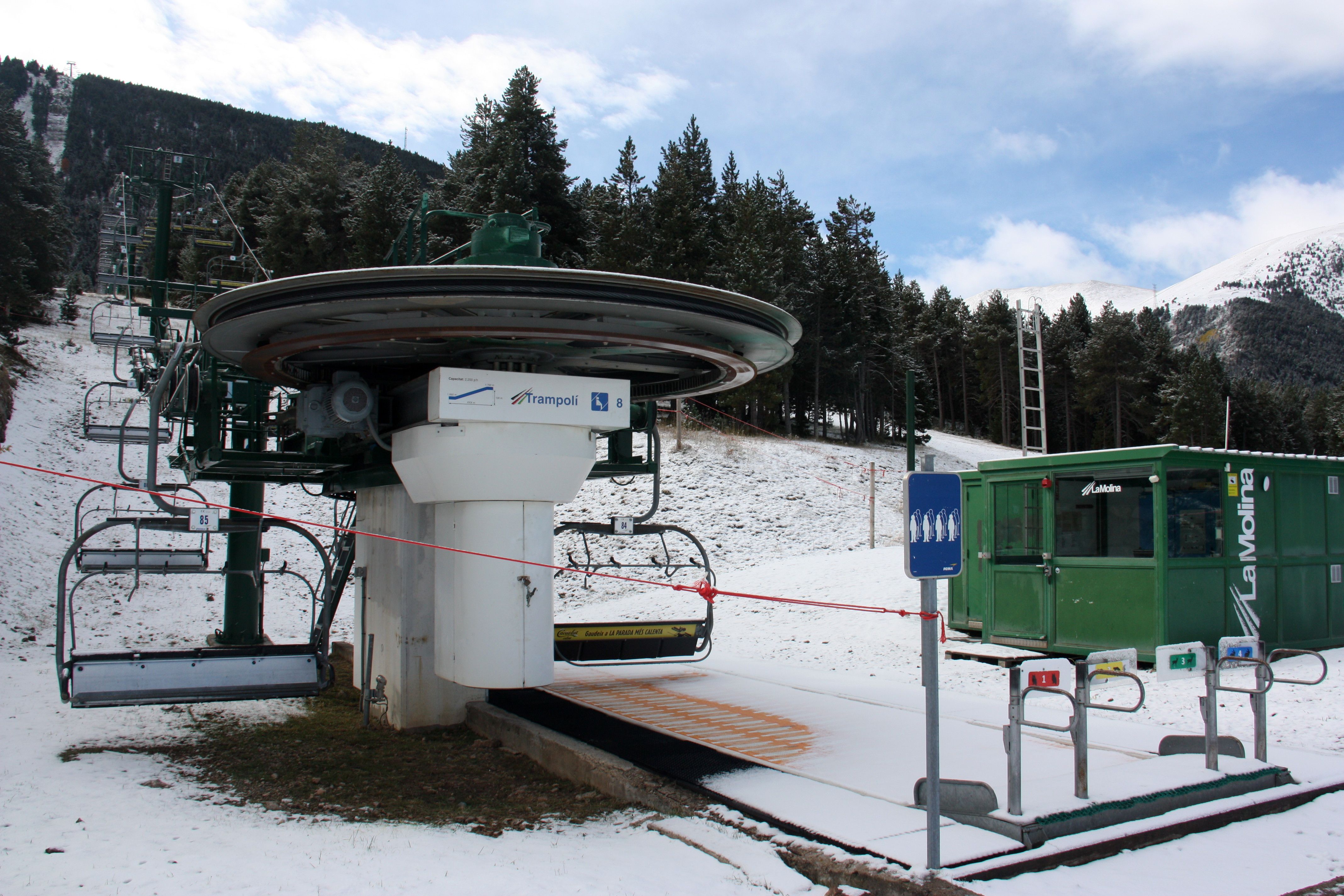 Estació d'esquí de La Molina. Foto: ACN