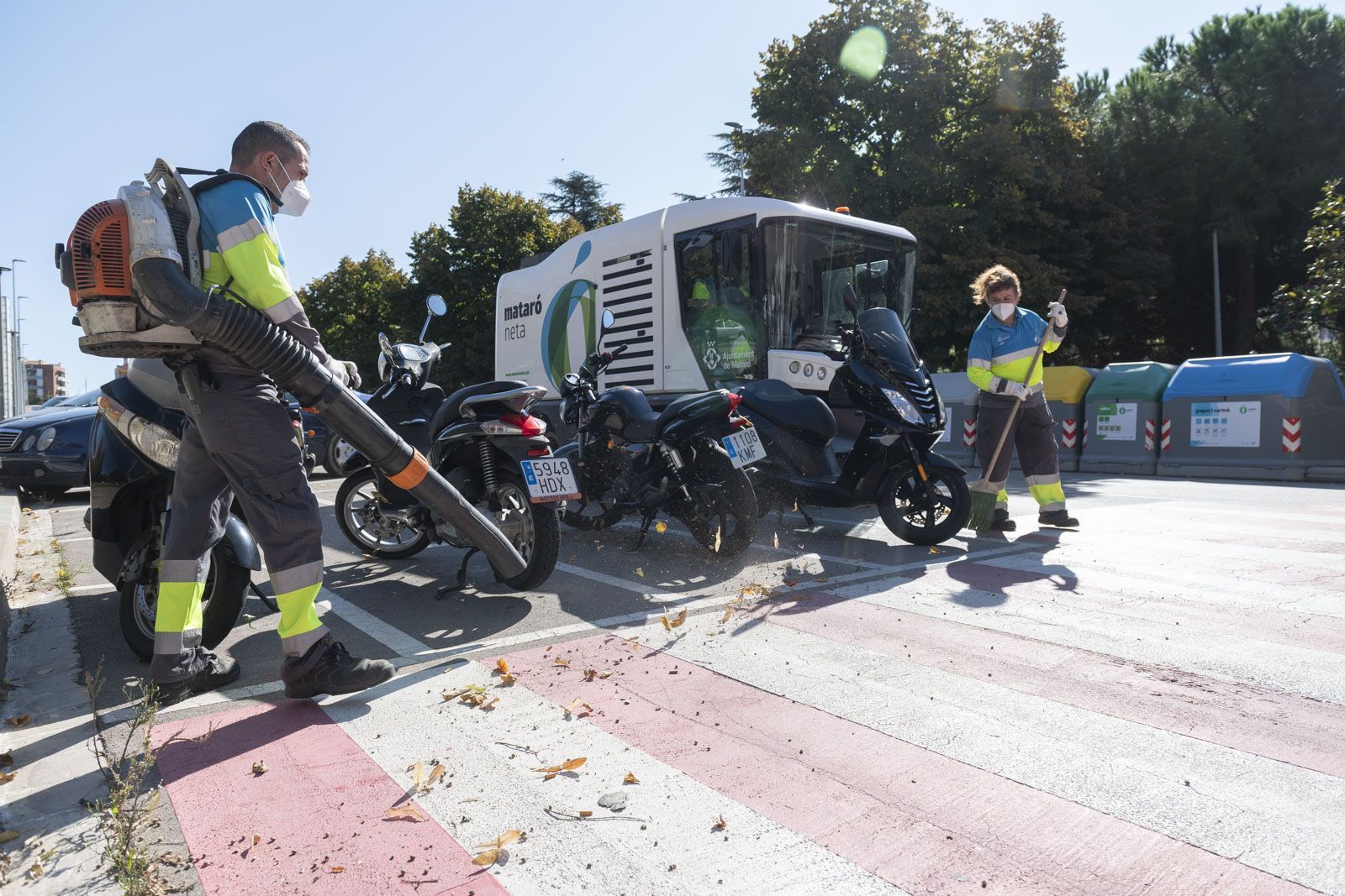 Mejorar la limpieza es uno de los retos de Mataró este 2021