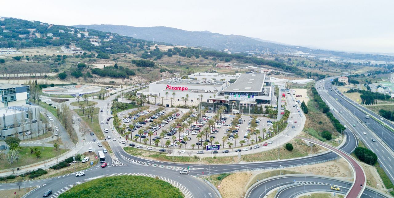 Mataró Parc, vista aèrea.