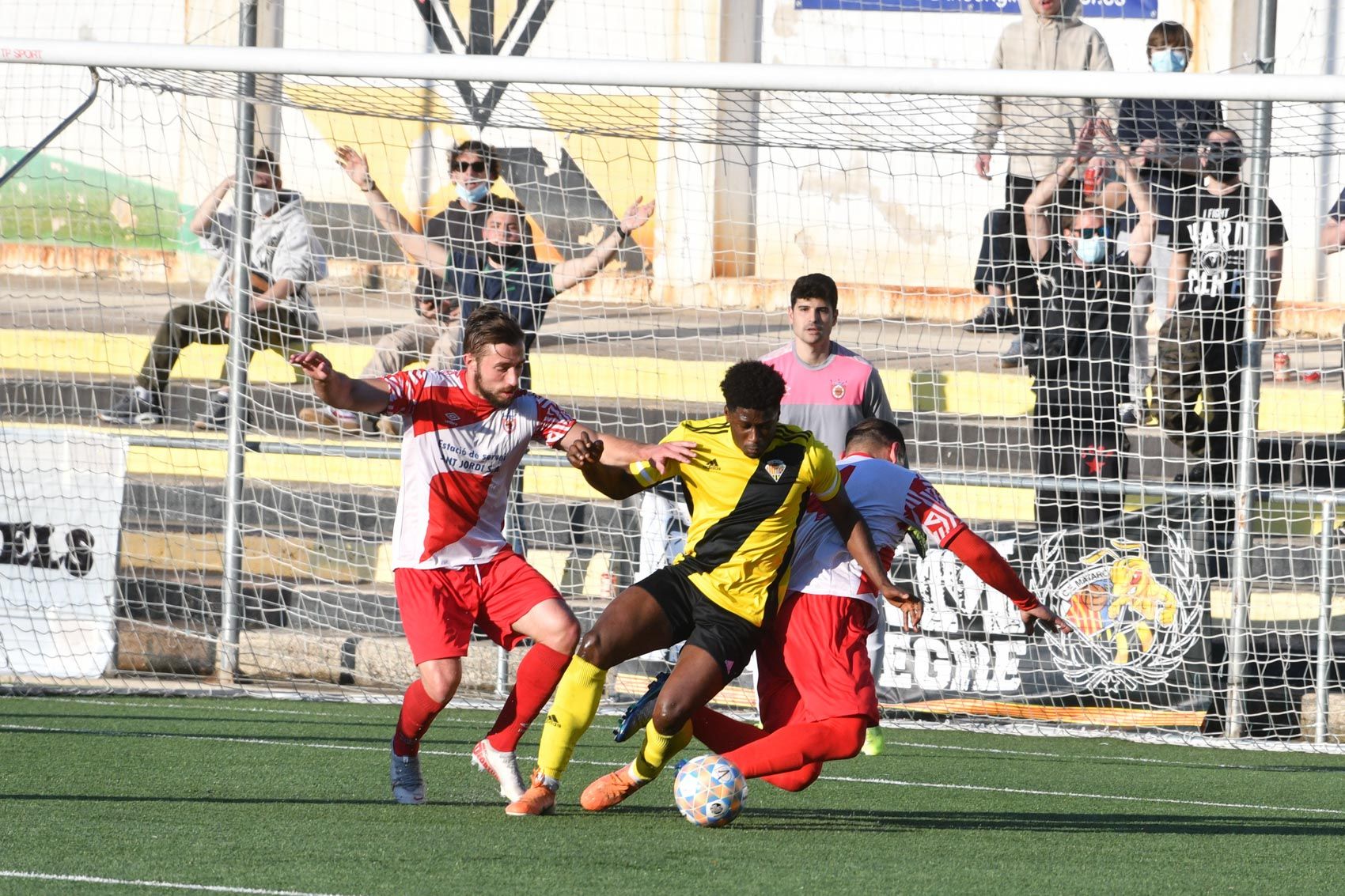 Un partit del Mataró. Foto: R.Gallofré