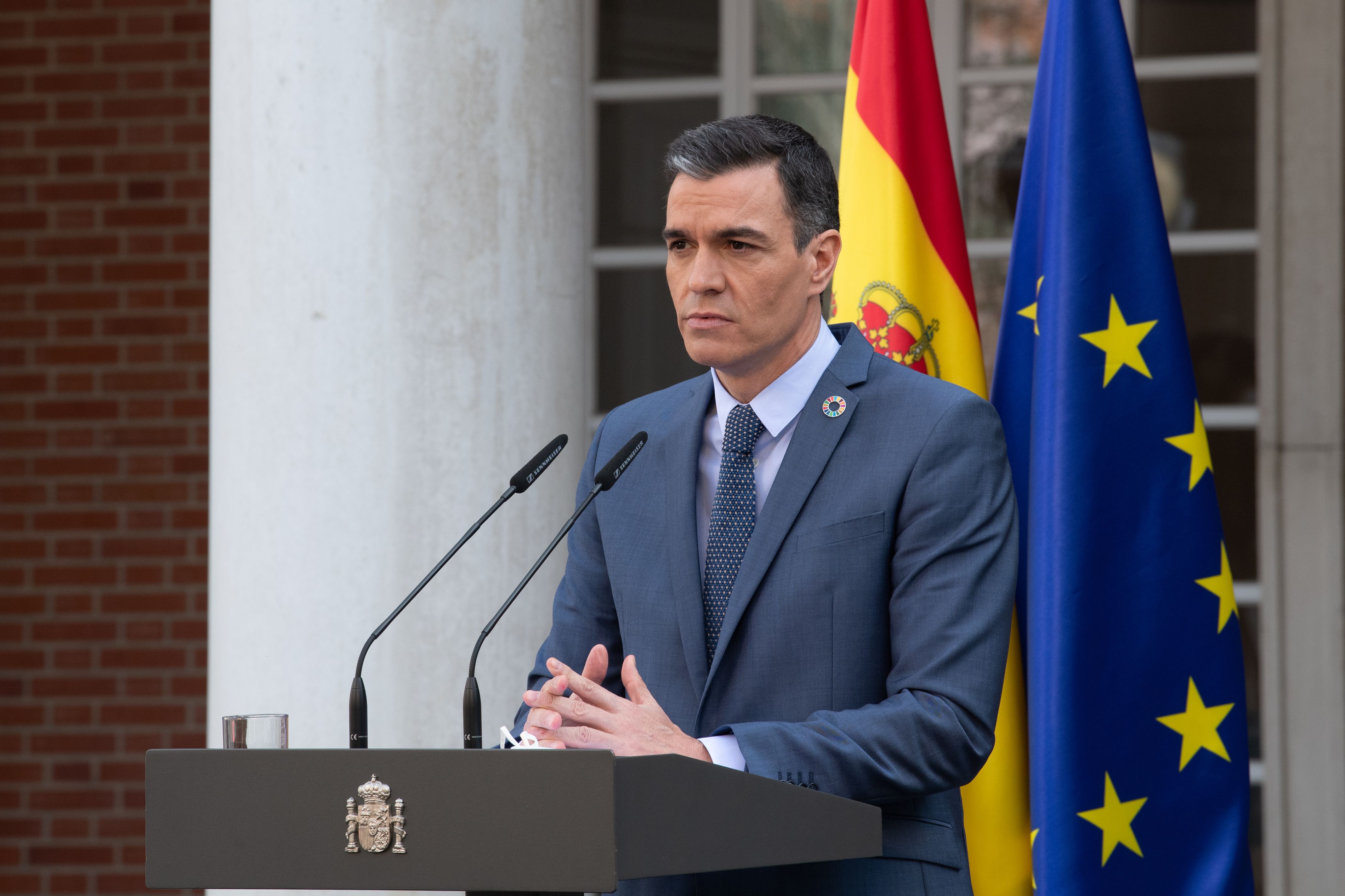 Pedro Sánchez se compromete a tener 33 millones de vacunados. Foto: ACN