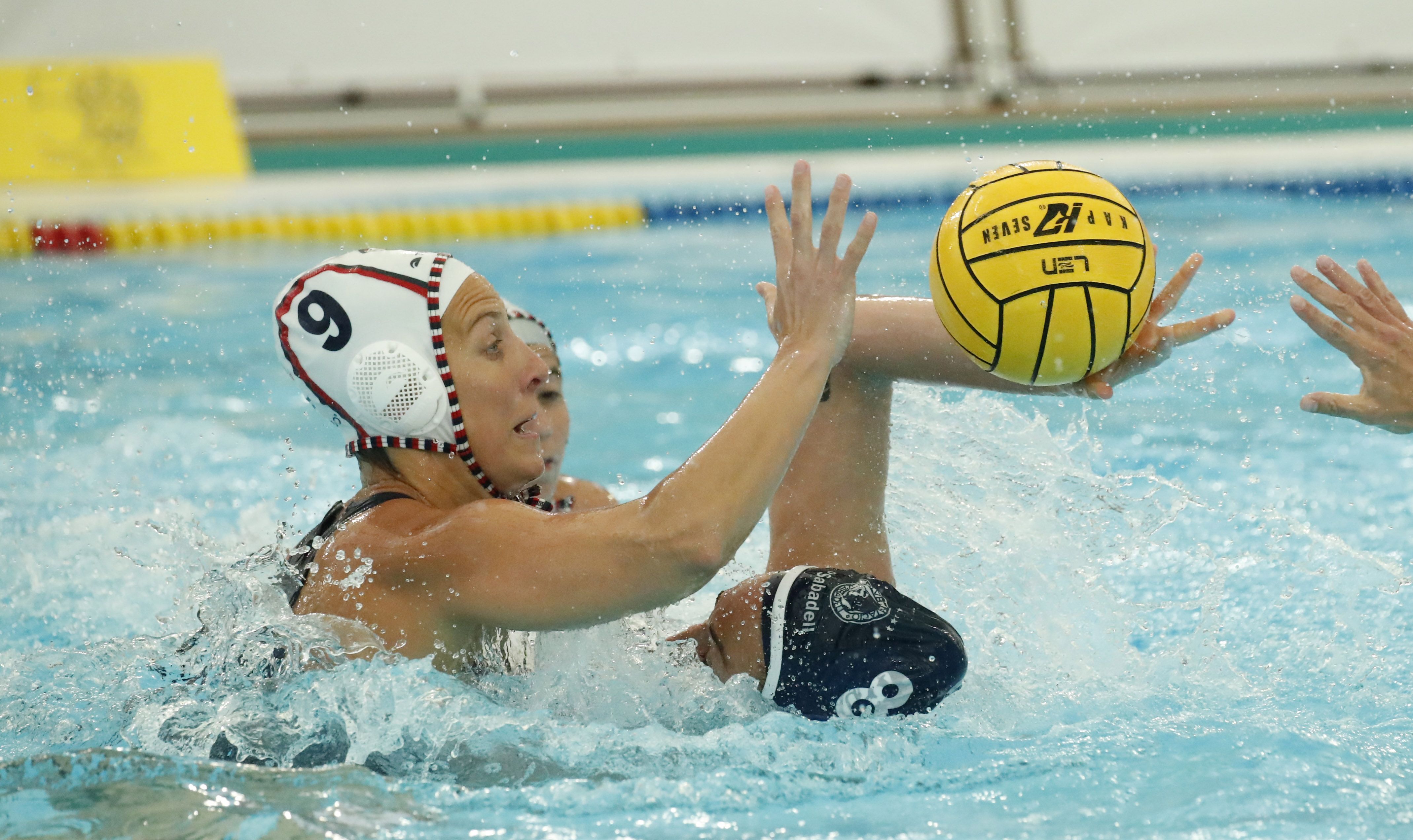 Marta Bach en una acció de la final. Foto, rfen.es