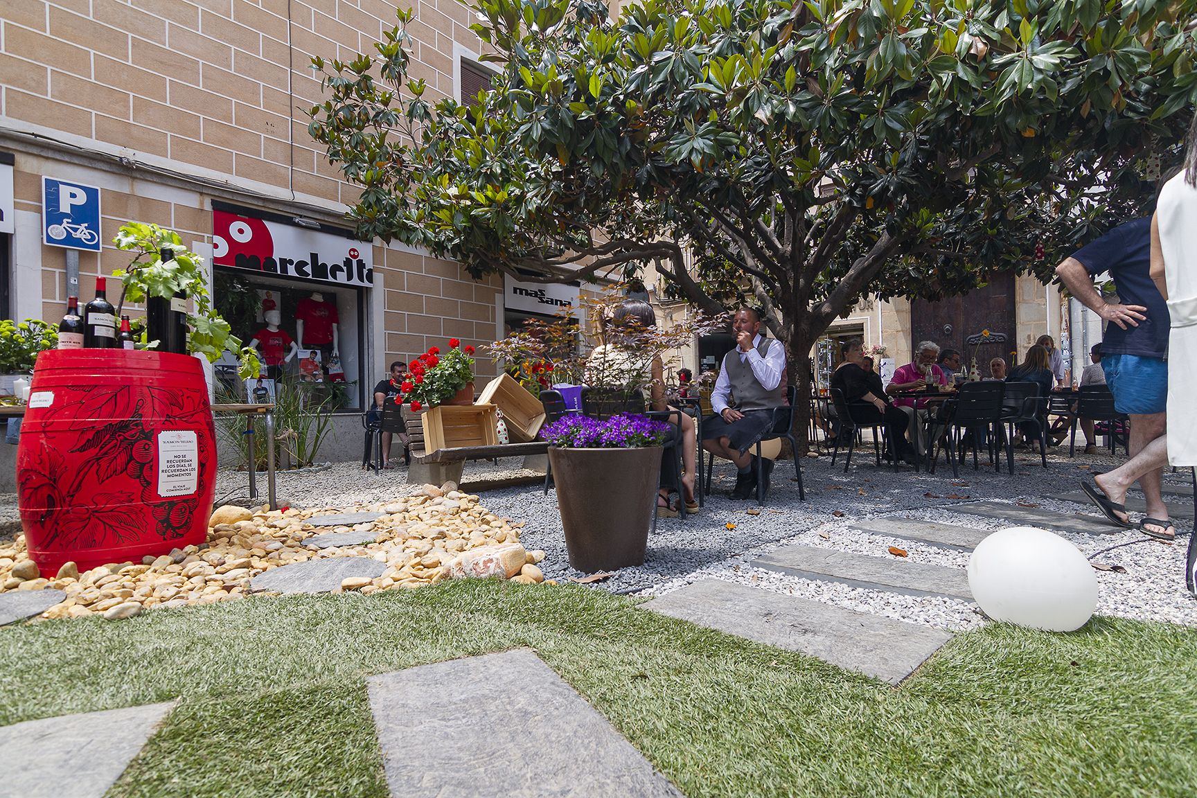 La Plaça de la Peixateria guanya el concurs Mataró Floreix