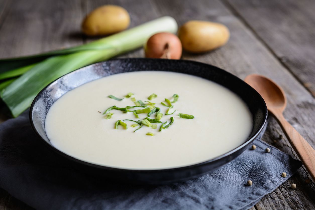 Vichyssoise, una de les estrelles de les cremes fredes de l'estiu