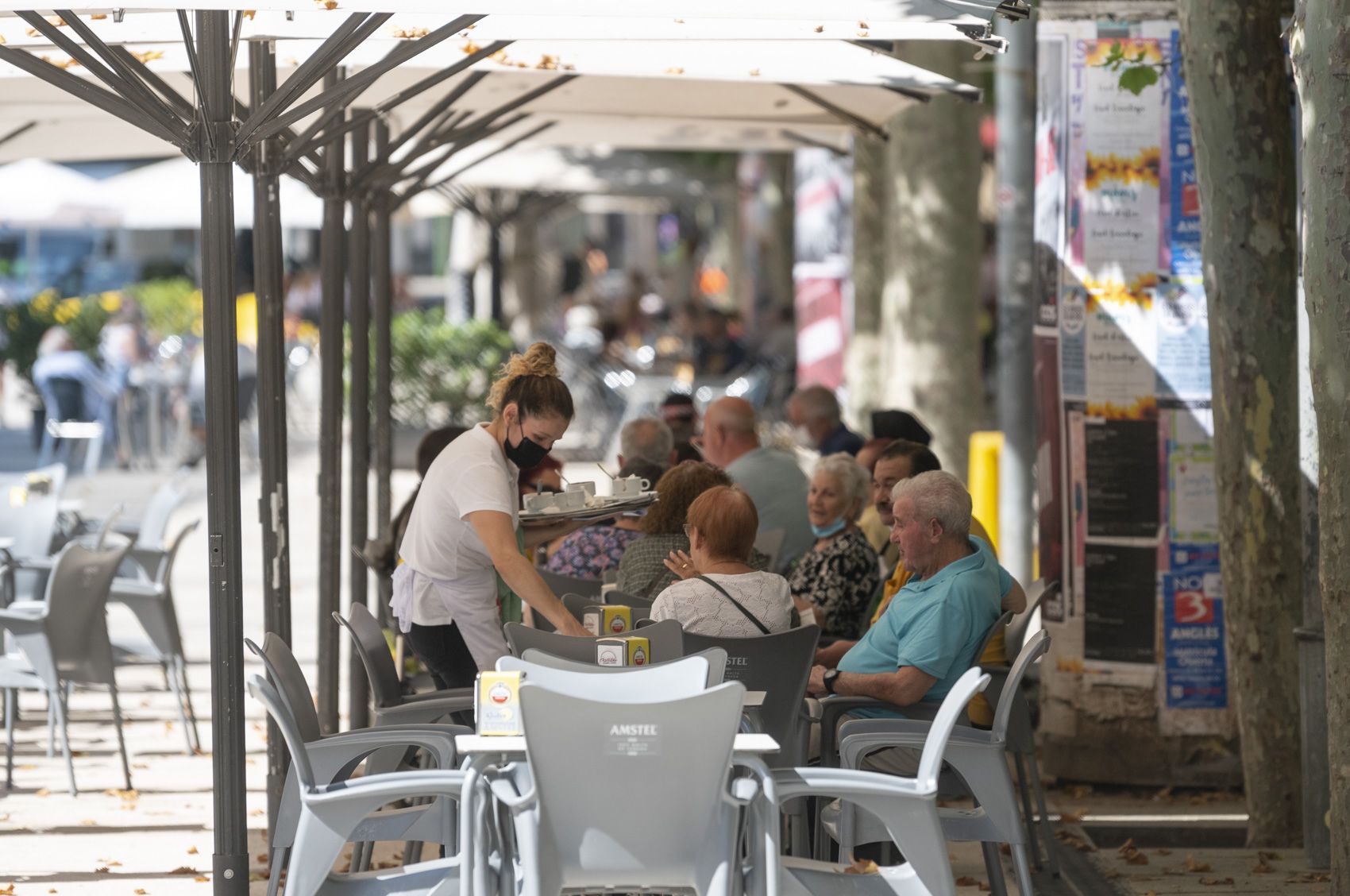 Mataró, de color verd: en risc baix de rebrot de Covid. Foto: R. Gallofré