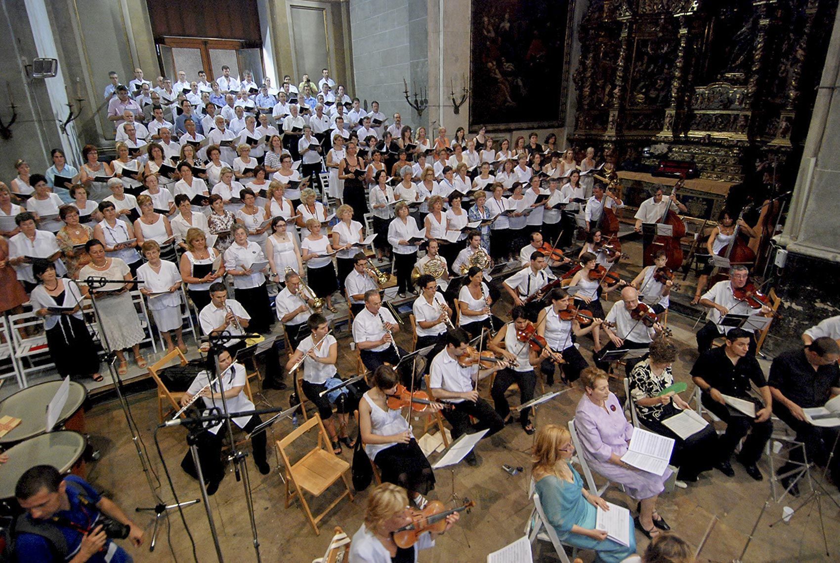 Torna el cor popular de la Missa. Foto: R.Gallofré