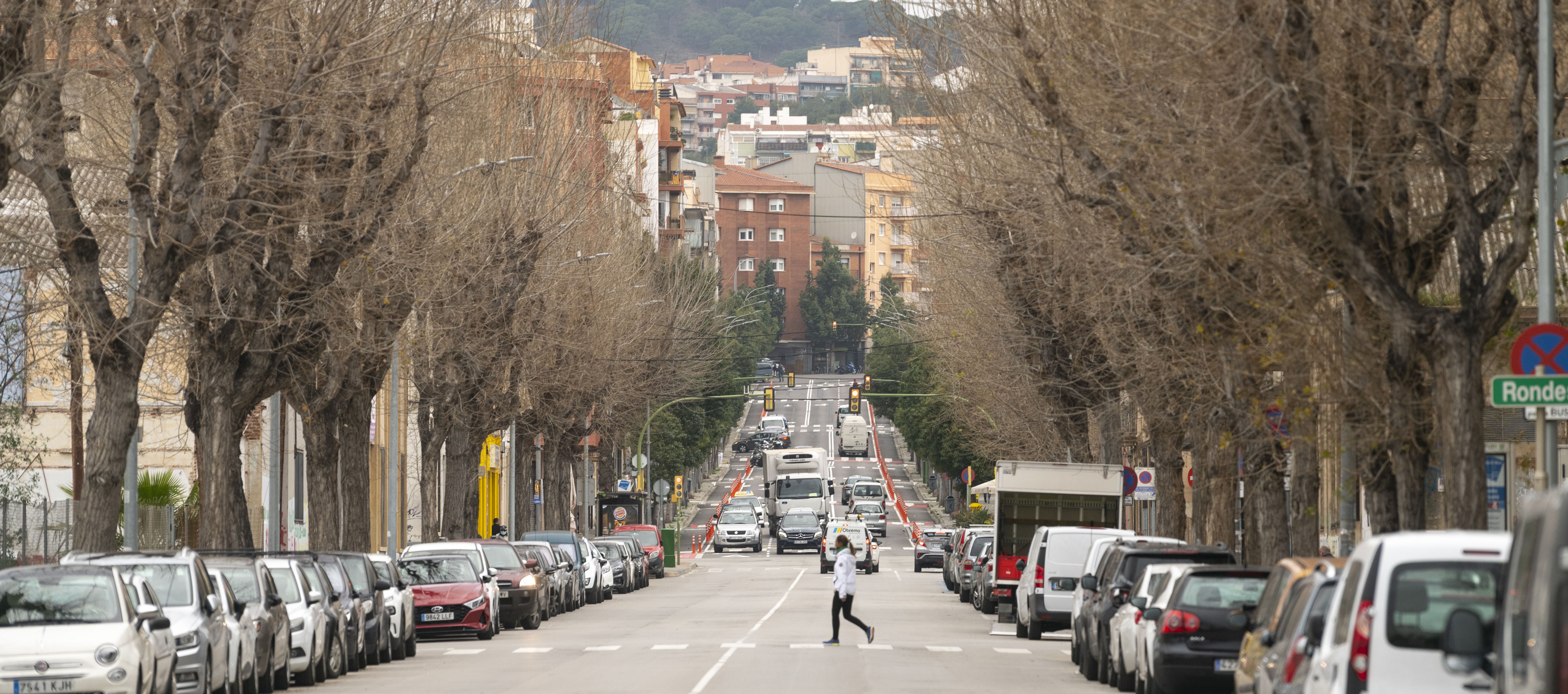 La Ronda Barceló, a l'entorn de la qual es faran els habitatges