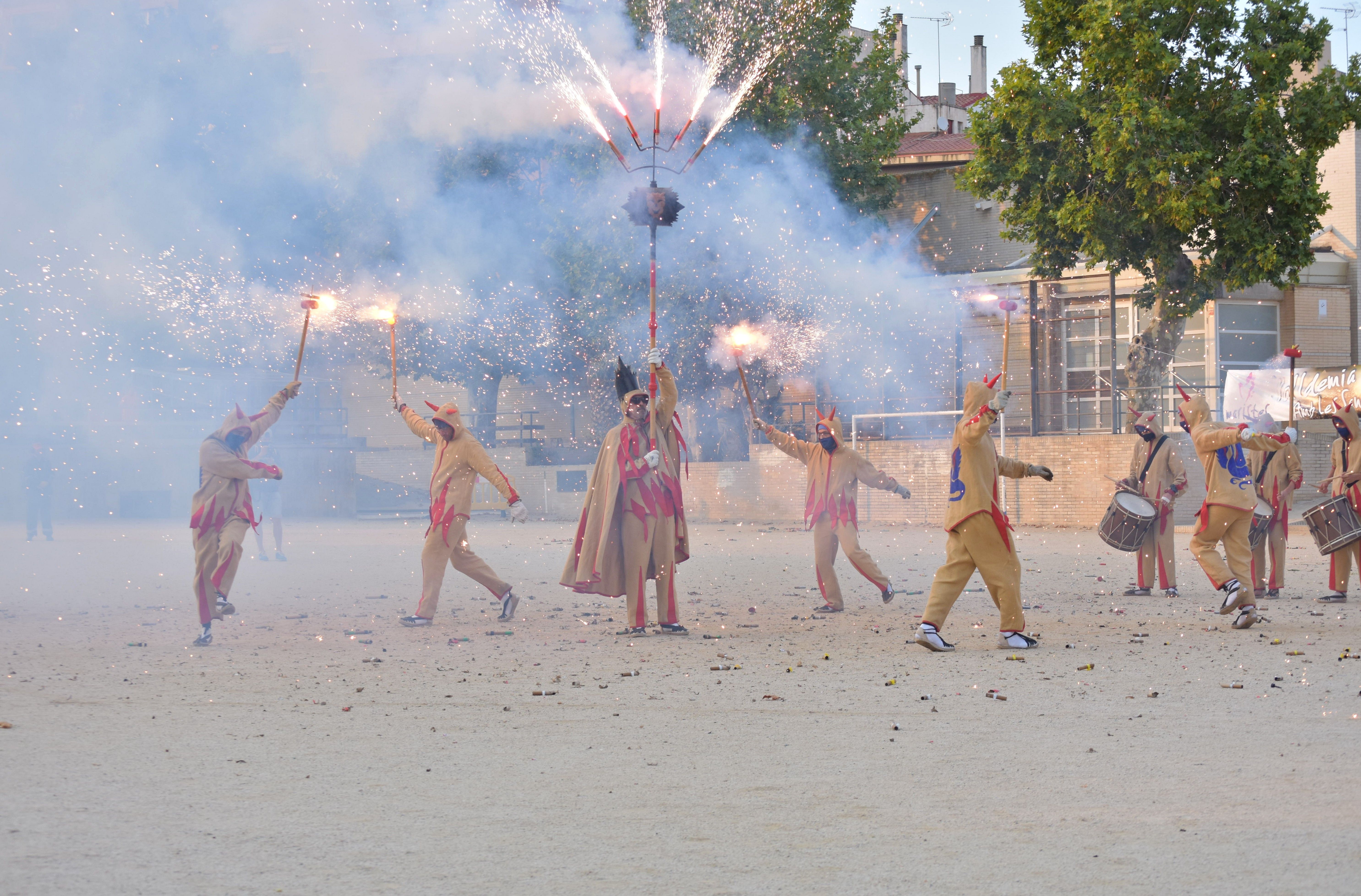 El Ball de Diables de Mataró, al Fot-li foc