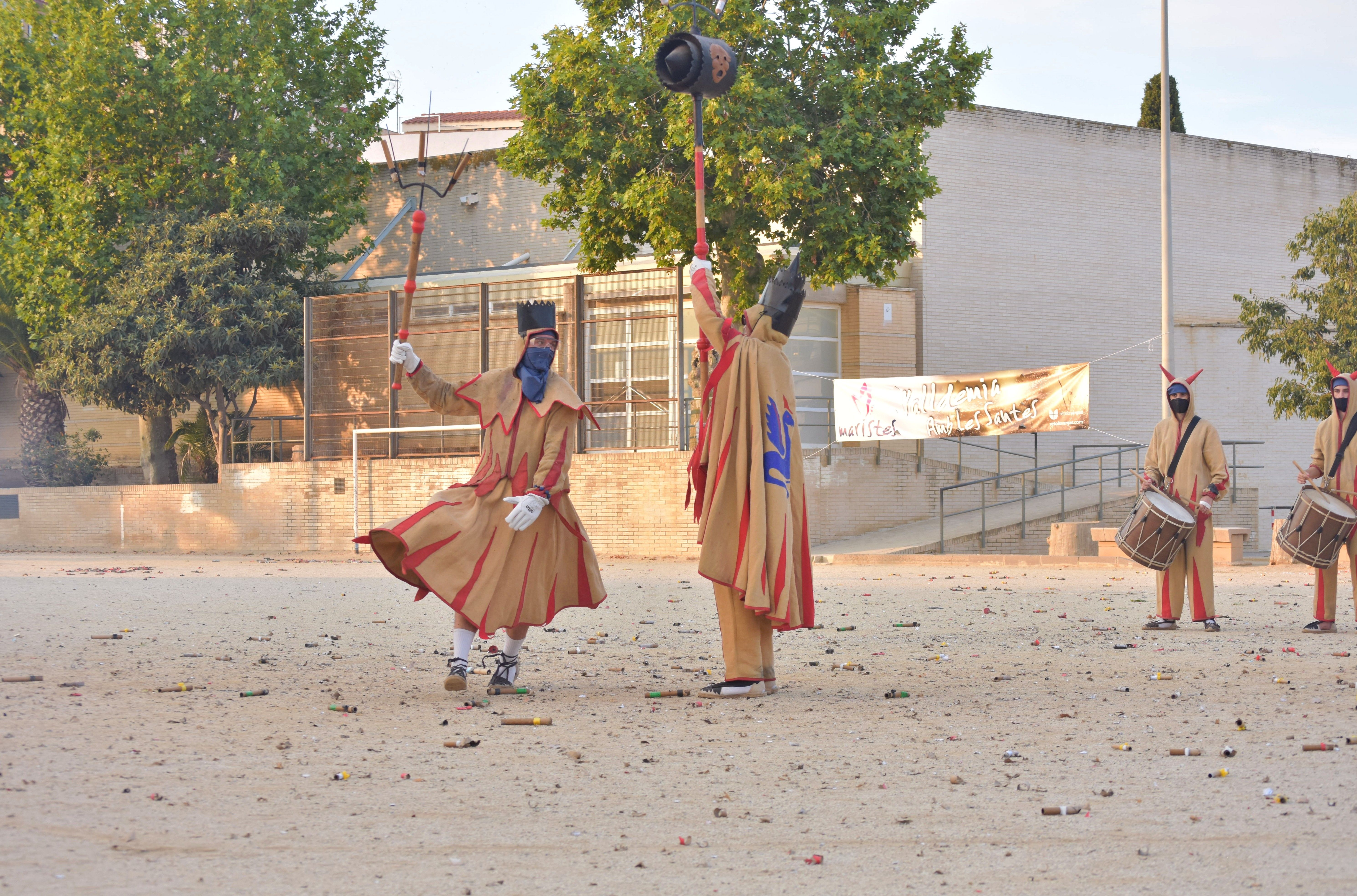 El Llucifer i la Diablessa del Ball de Diables de Mataró