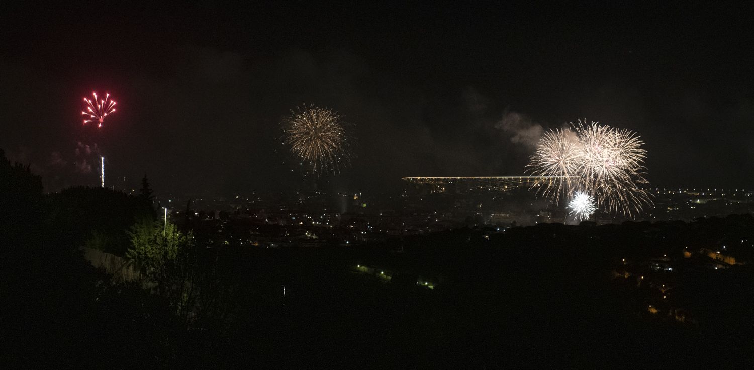 Un moment dels Focs especials d'aquest any. Foto: R. Gallofré