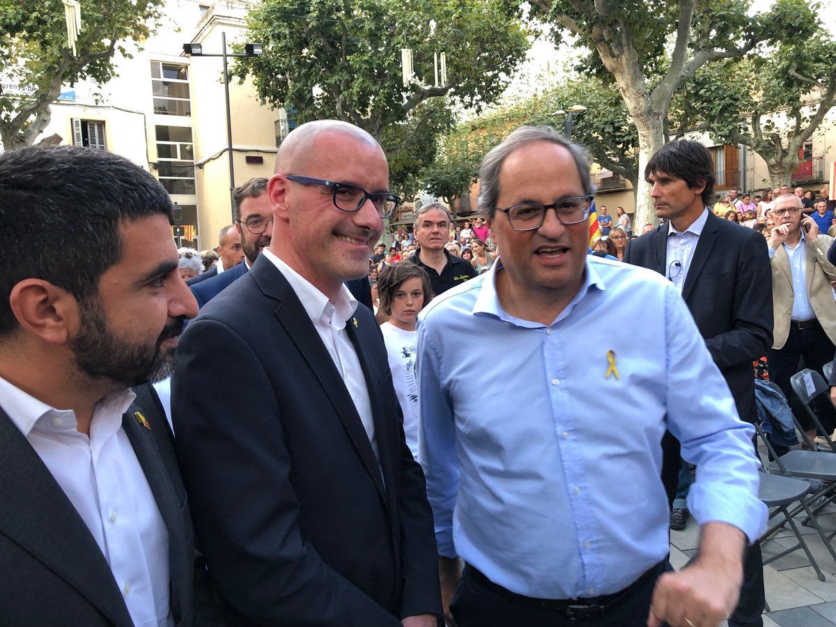 Josep Sánchez, al centre de la imatge.