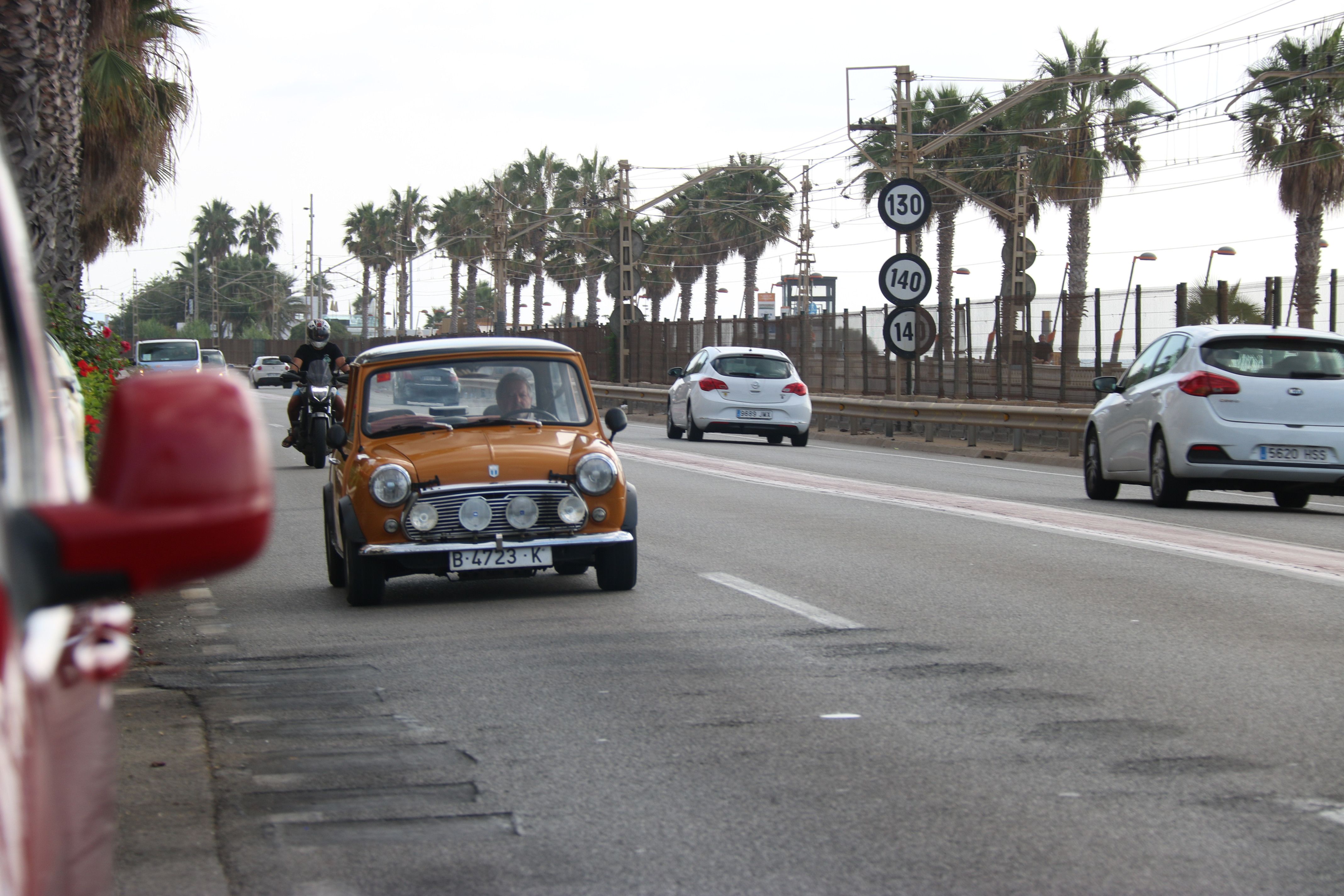 La N-II al seu pas per Vilassar de Mar, que ara s'haurà de pacificar. Foto: ACN