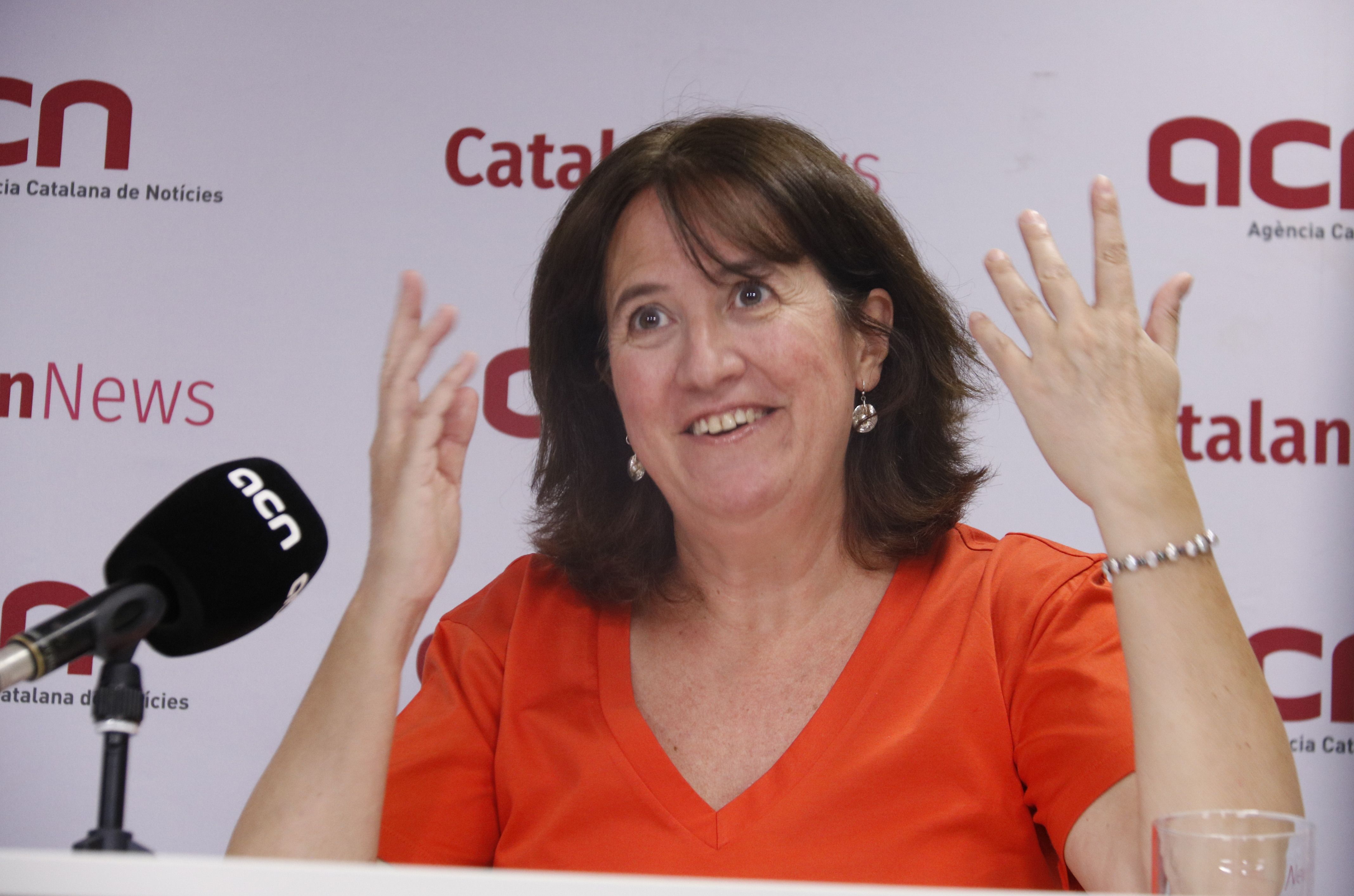 L’ANC escalfa la prèvia de la Diada amb un acte a Mataró. Foto. ACN