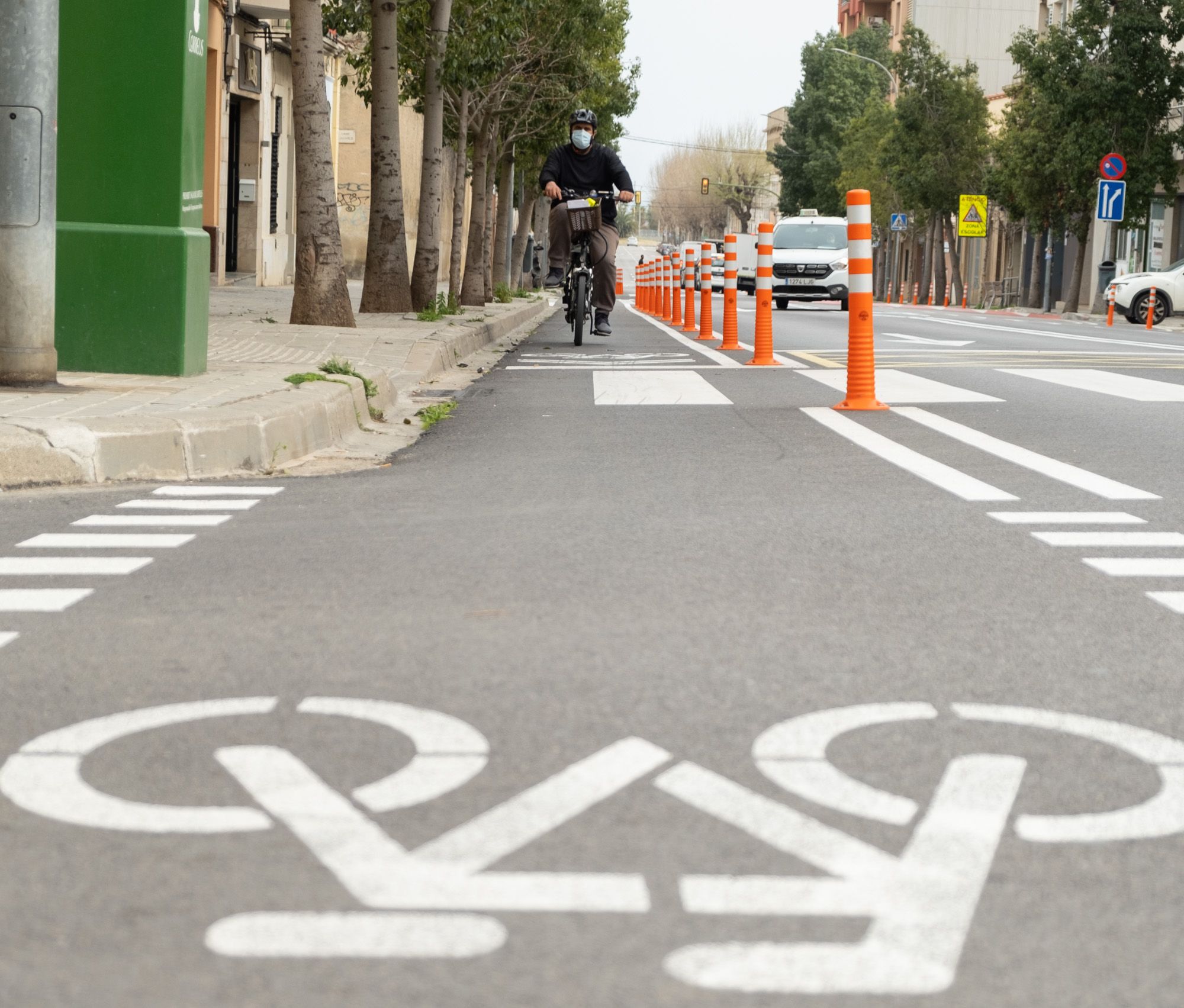 Full de ruta per a ampliar els carrils bici de Mataró