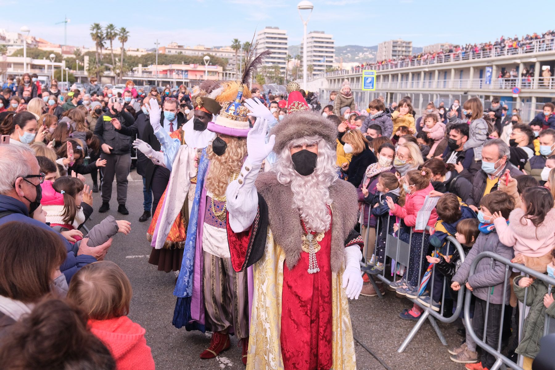 Llegada de los Reyes al Puerto. Foto: R.Gallofré