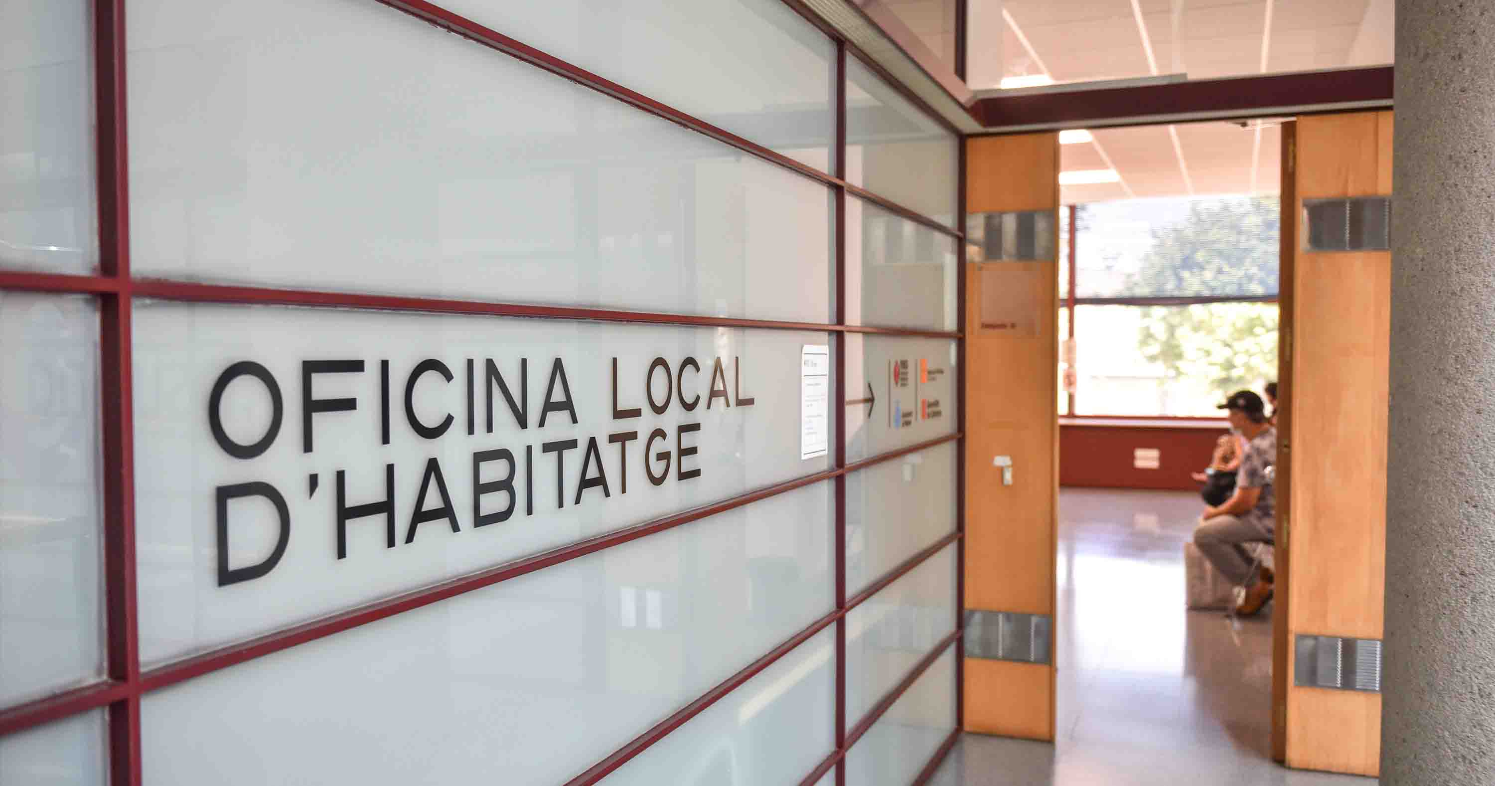 L'Oficina Local d'Habitatge de Mataró, que tramita els ajuts al lloguer per a majors de 65 anys