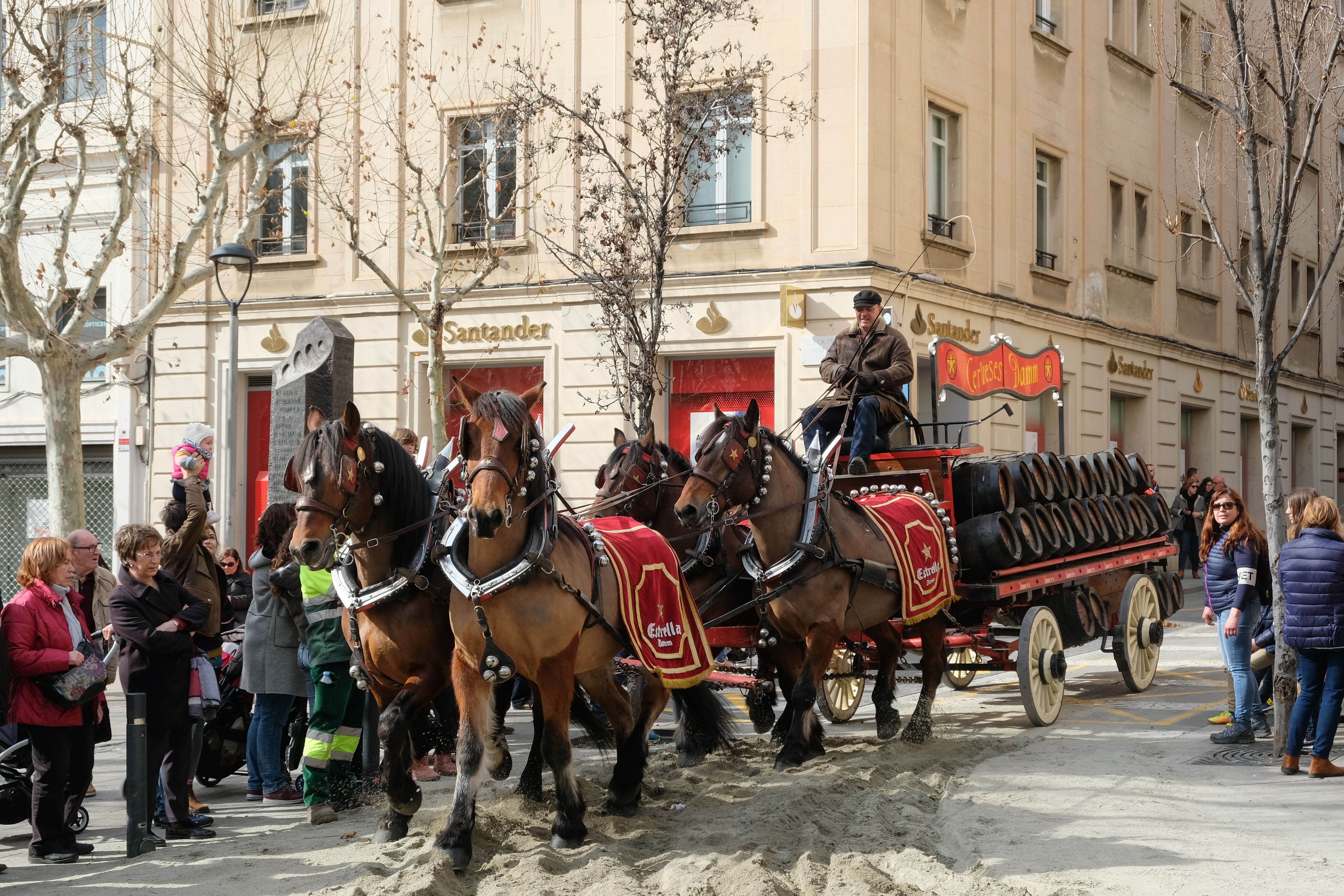 Una edició anterior dels Tres Tombs de Mataró