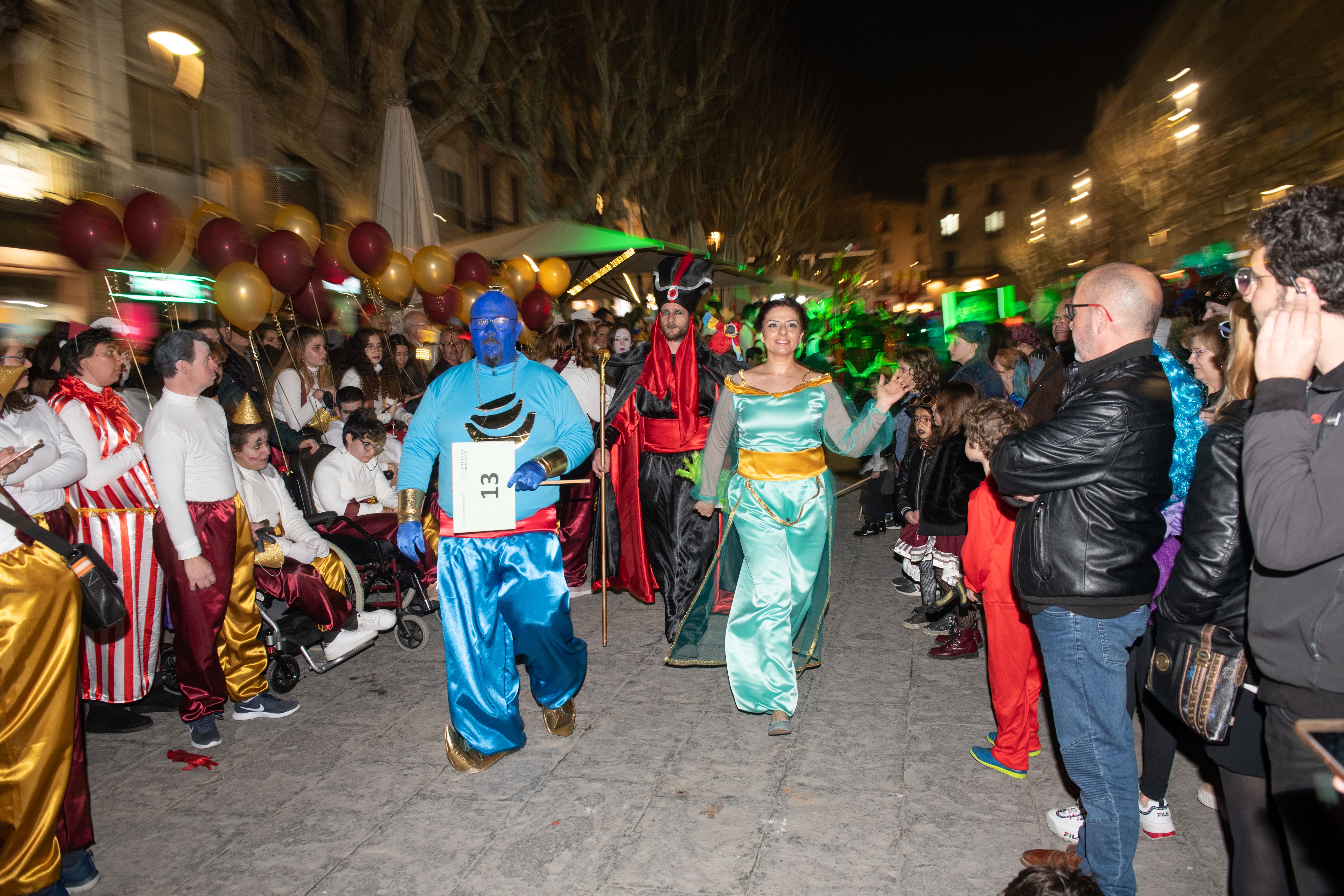 La Rua, amb canvis en el recorregut, serà una de les protagonistes del Carnestoltes de Mataró. Foto: R. G. 