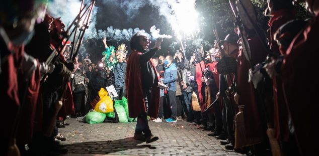 Carnestoltes 2022 Pellofa Momerota Botargues. Foto: R.Gallofré