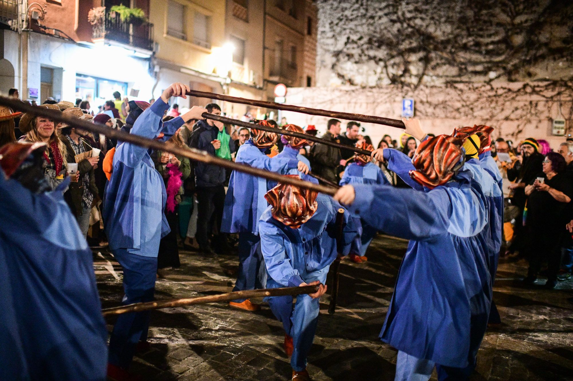 Carnestoltes Portafardells portabardellada. Foto: R.Gallofré