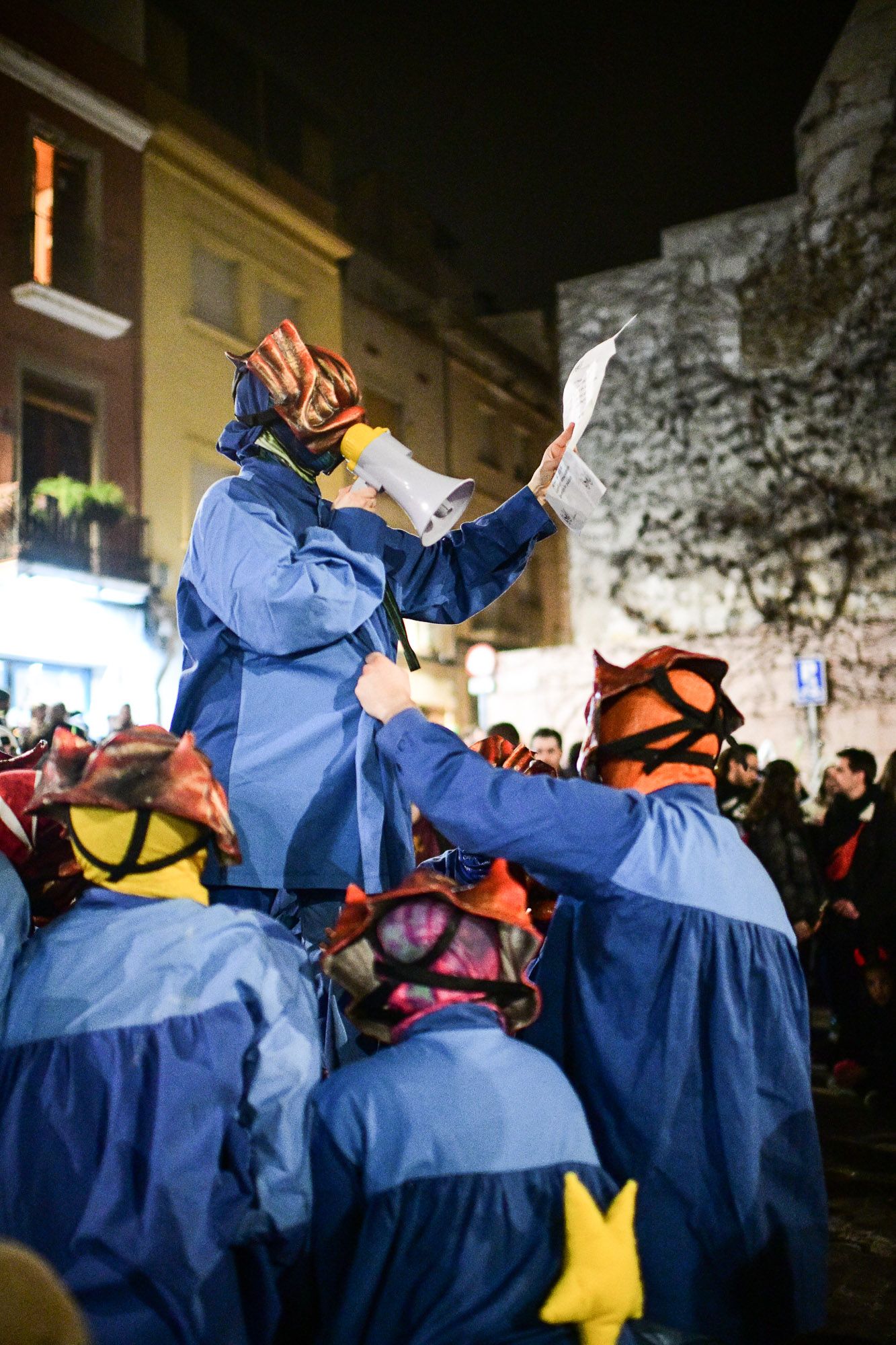 Carnestoltes 2022 Portafardells portabardellada. Foto: R.Gallofré