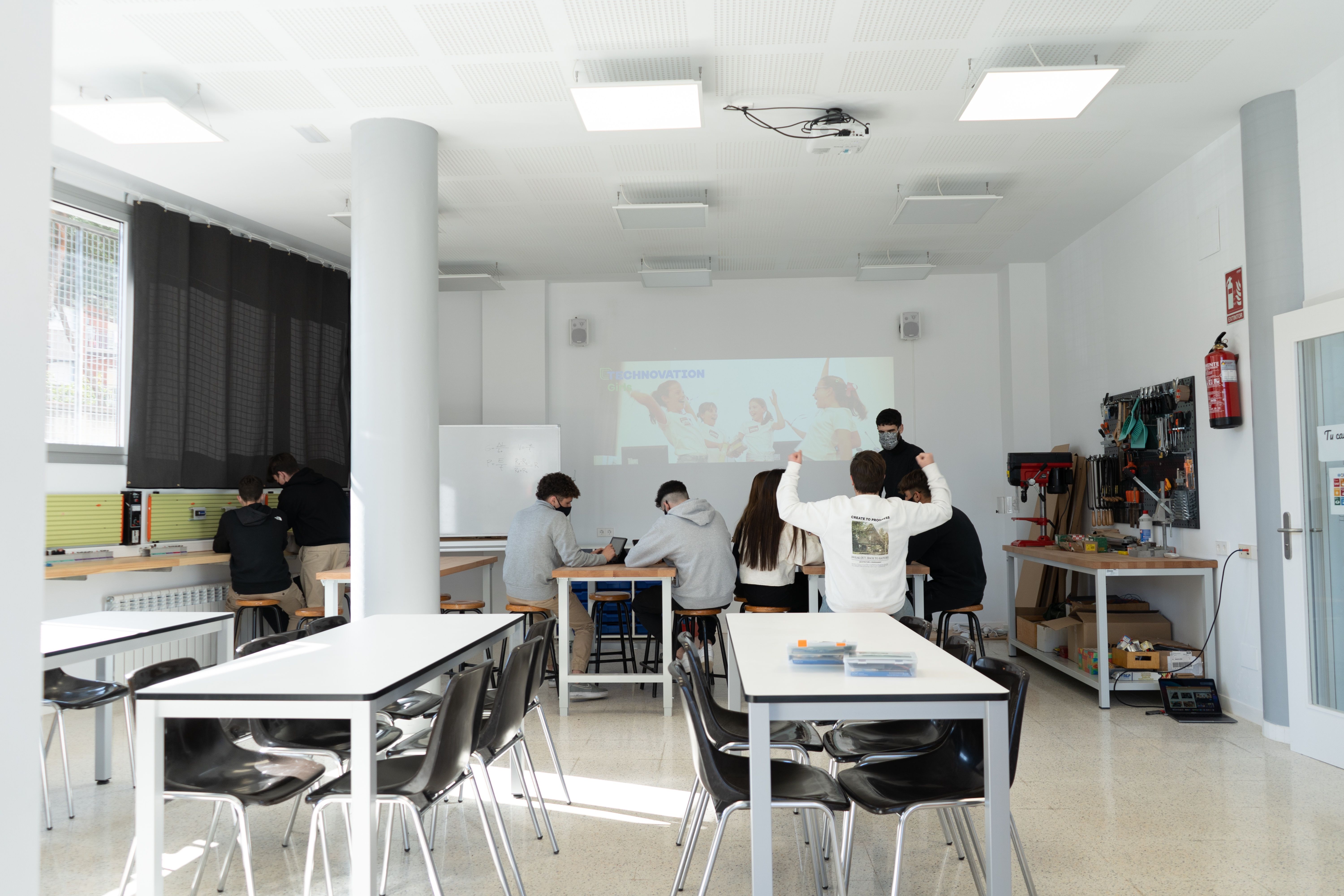 Aula Maker de l'Escola GEM.