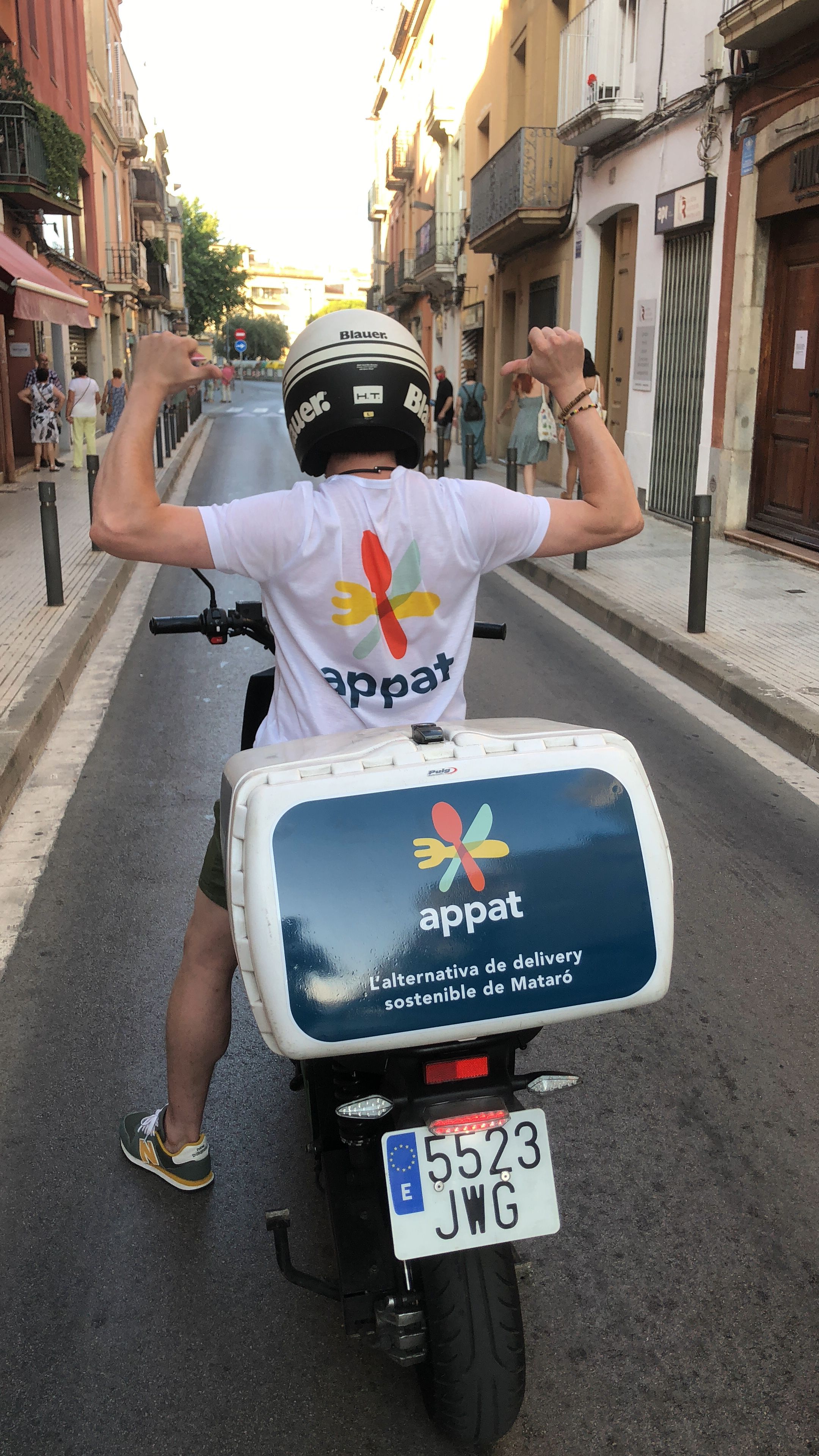 Appat, el delivery mataroní, s’involucra amb el Banc dels Aliments