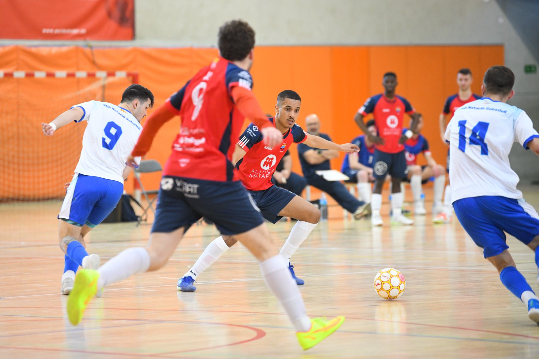 Un partit del Futsal. Foto: R.Gallofré