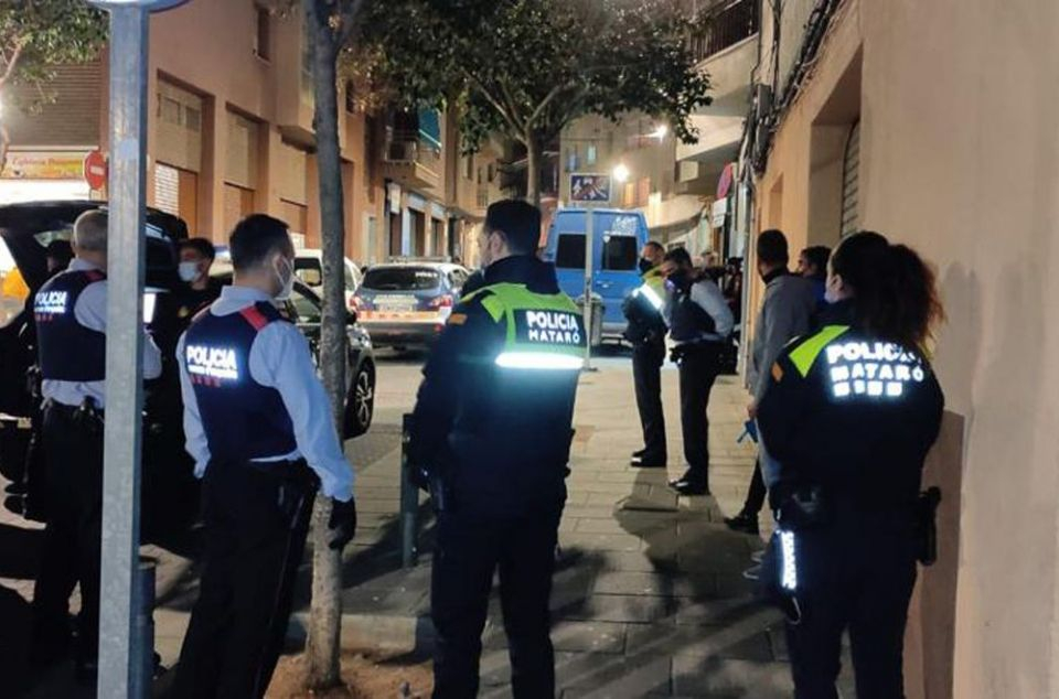 Dispositiu policial a Rocafonda, en una imatge d'arxiu