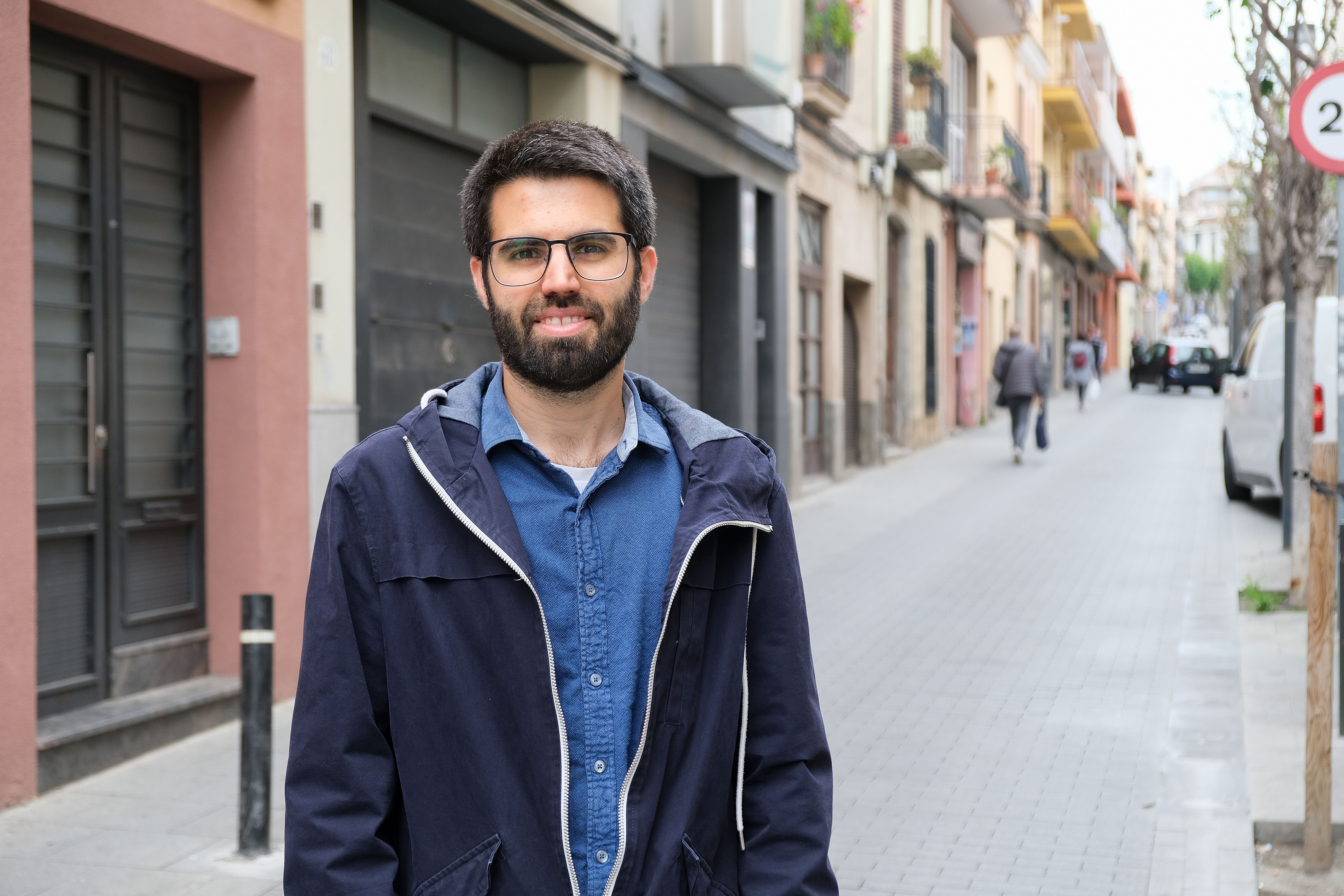 Jordi Fernàndez, un dels participants en el projecte. Foto: R.Gallofré