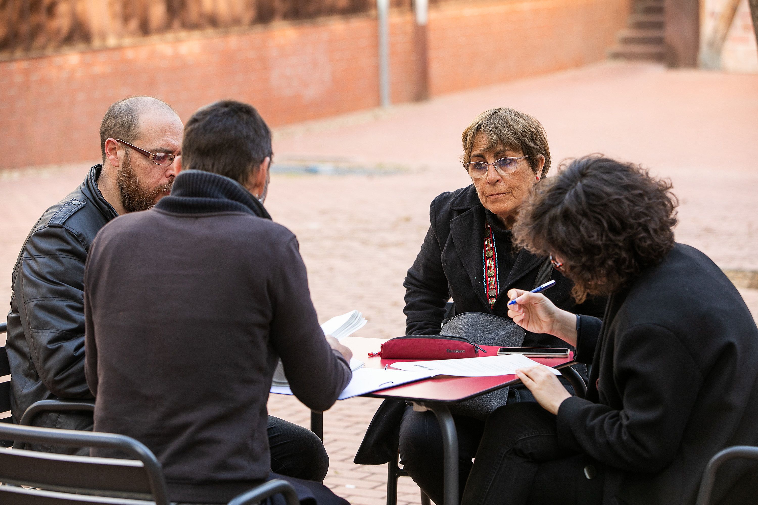 Reunió de membres del Bloc Cooperatiu