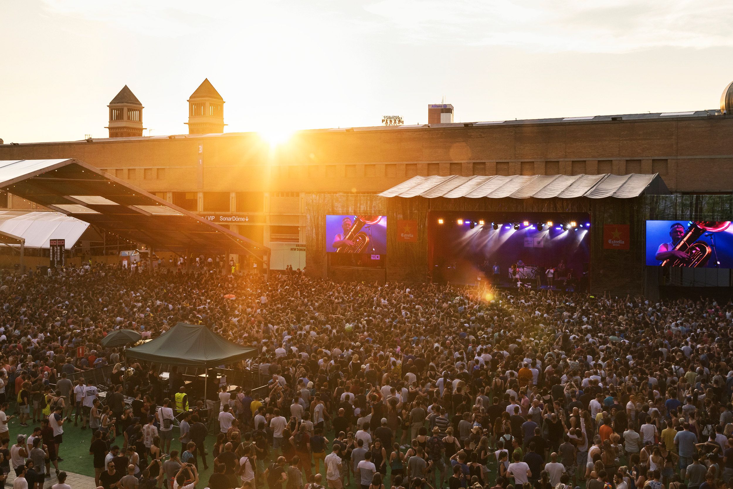 Una edició anterior del festival Sonar, que fa dos anys que no se celebra a causa de la pandèmia