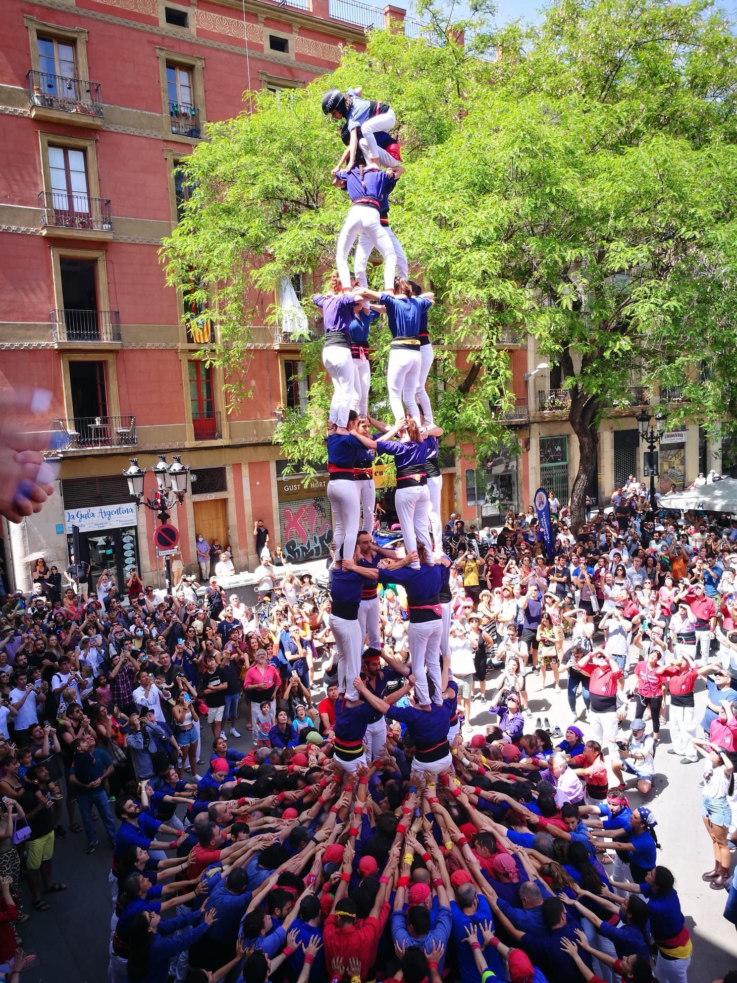 Els Capgrossos recuperen el castell de 8 dos anys i mig després