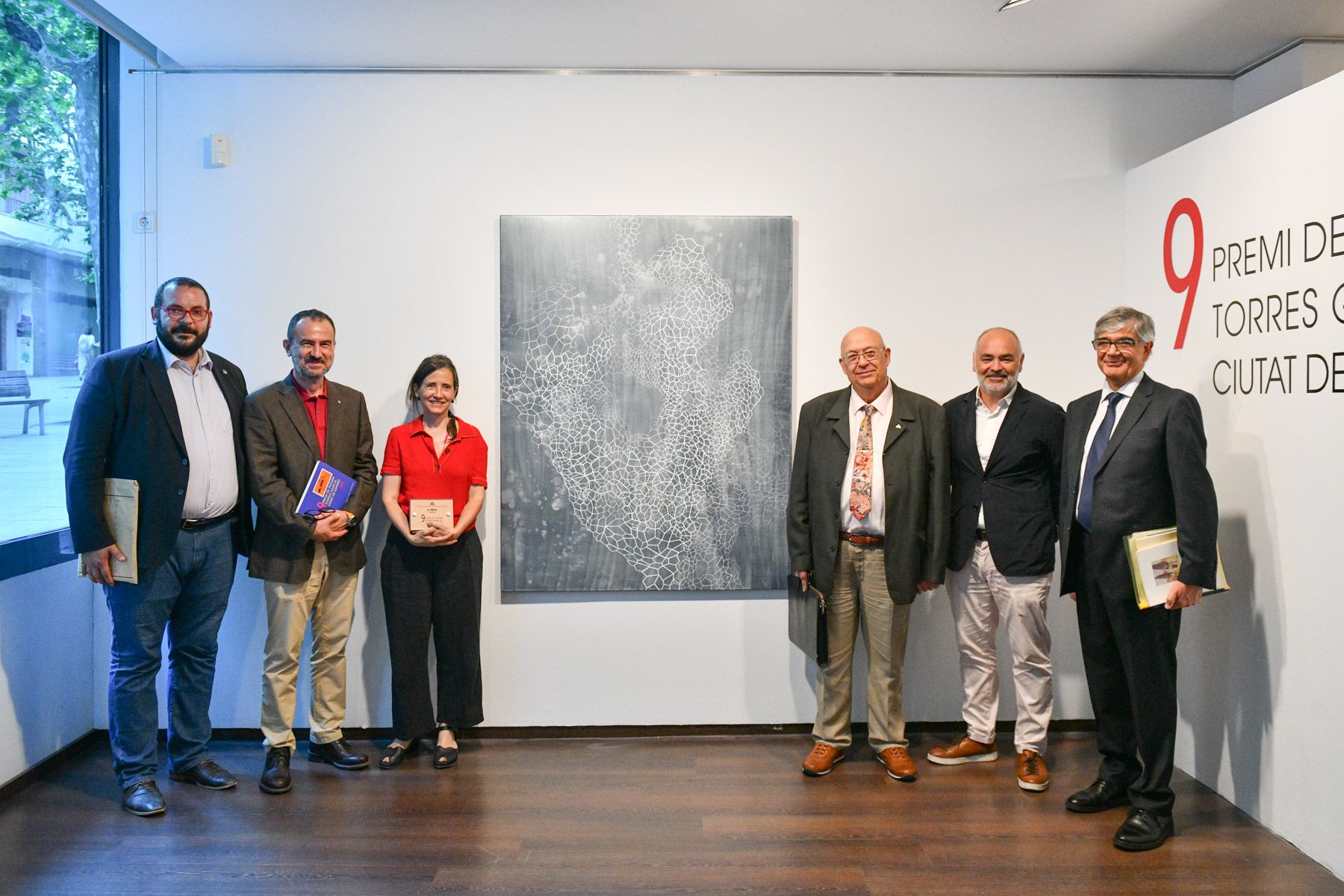 Joanne Milne guanya el novè Torres García-Ciutat de Mataró. Foto: Fundació Iluro