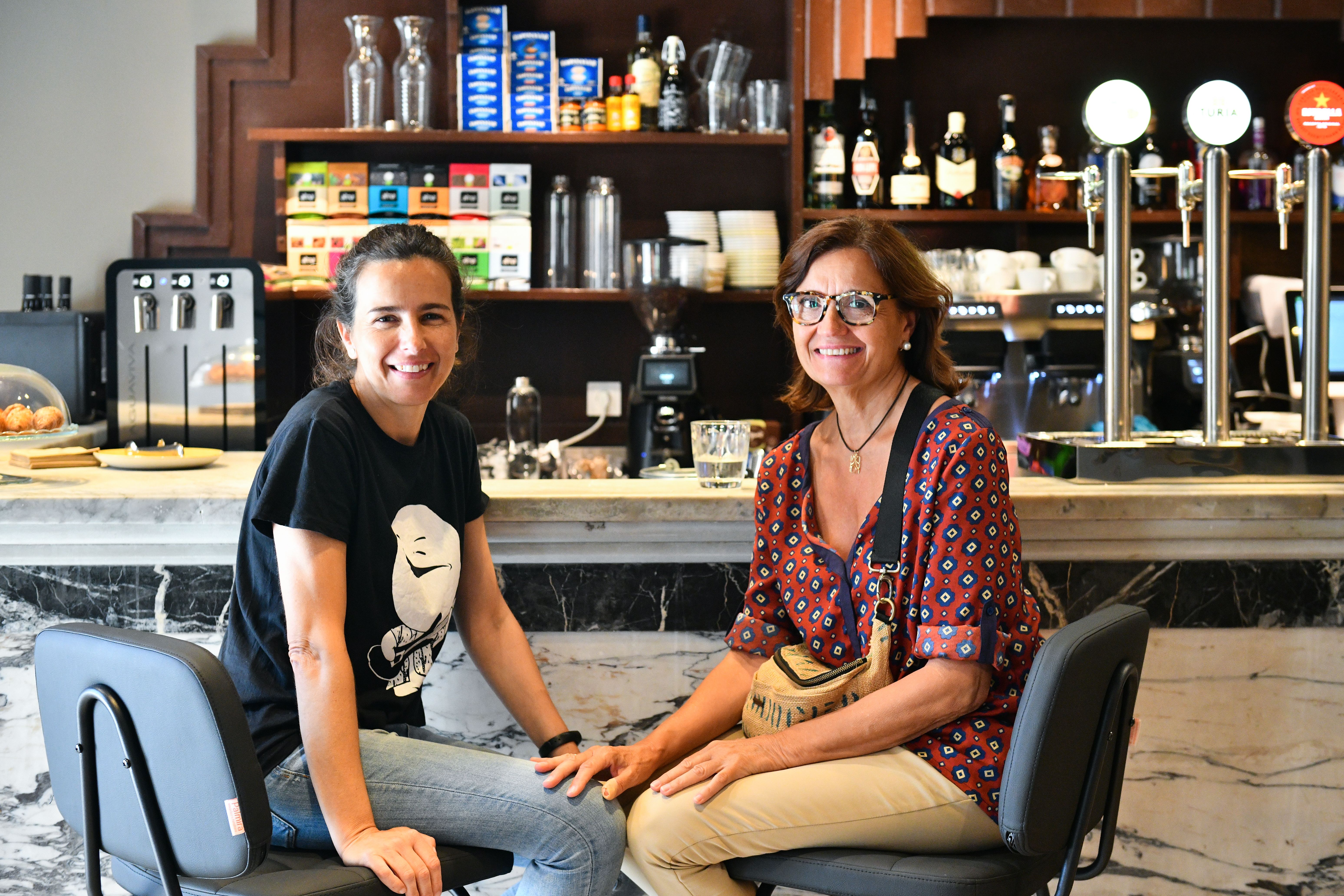 Cristina Alonso i Carme Martí, impulsores del projecte