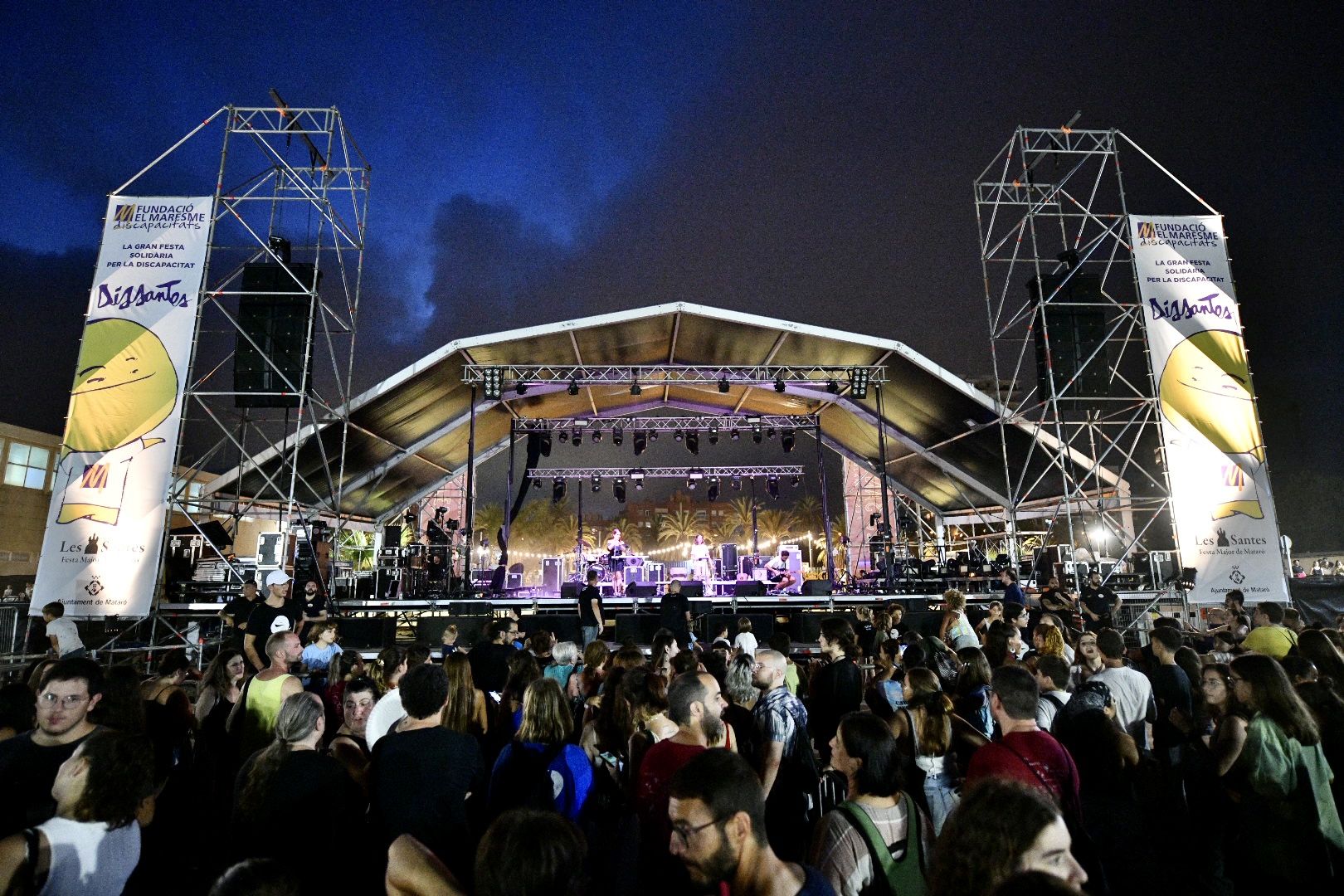 Concerts de Dissantes de Mataró, en el marc del qual es va produir la presumpta agressió. Foto: R.Gallofré