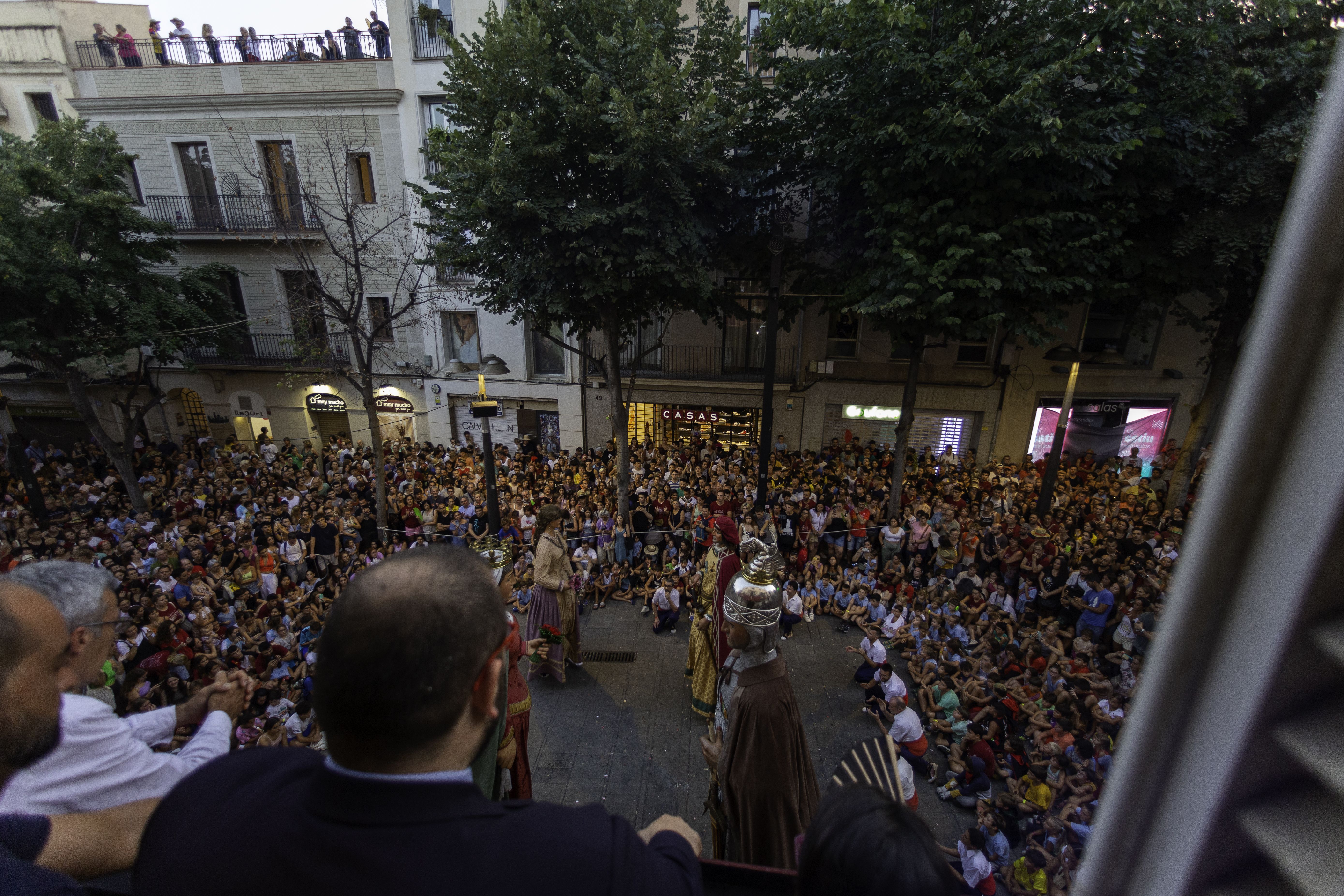 La Crida, tal i com es veu des del balcó. Foto: Max Noé