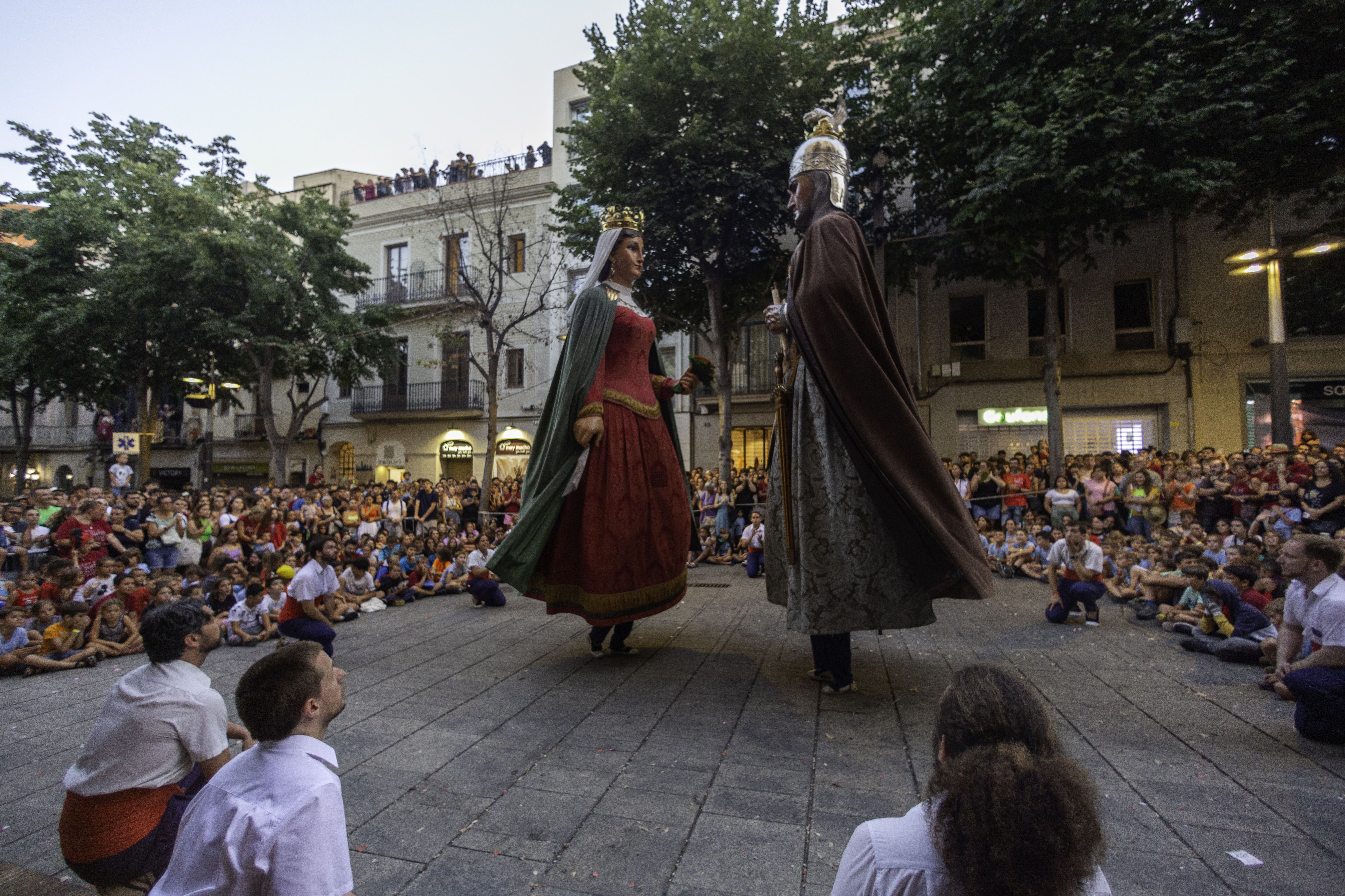 Els Gegants, els més esperats. Foto: Max Noé