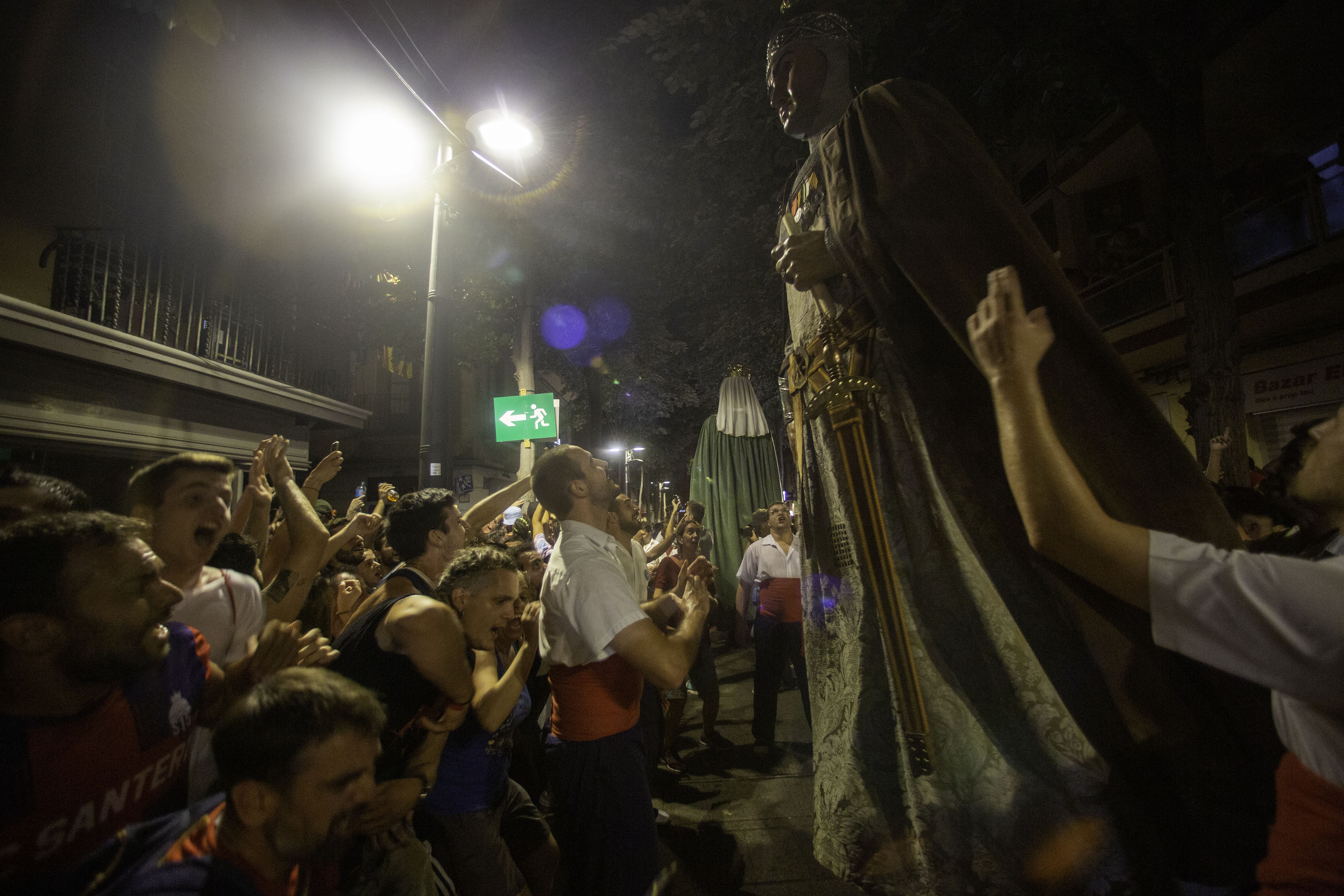 La pregunta del milió: ha de ploure per Les Santes? Nit Boja. Foto: Max Noé