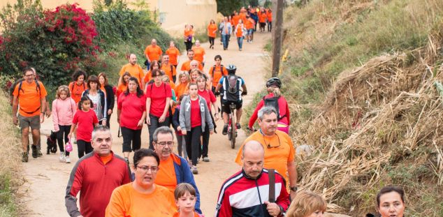 Una edició anterior de la Caminada per l'Alzheimer