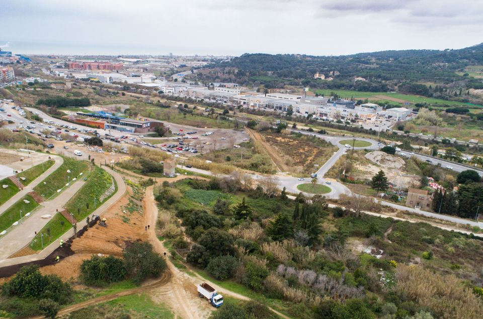 Vista aèria del Sorrall, que s'ha de reurbanitzar. Foto: R.Gallofré