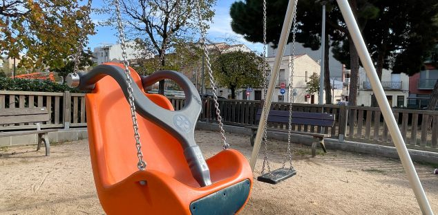 Gronxador inclusiu a la plaça Fiveller. Foto. R. Gallofré