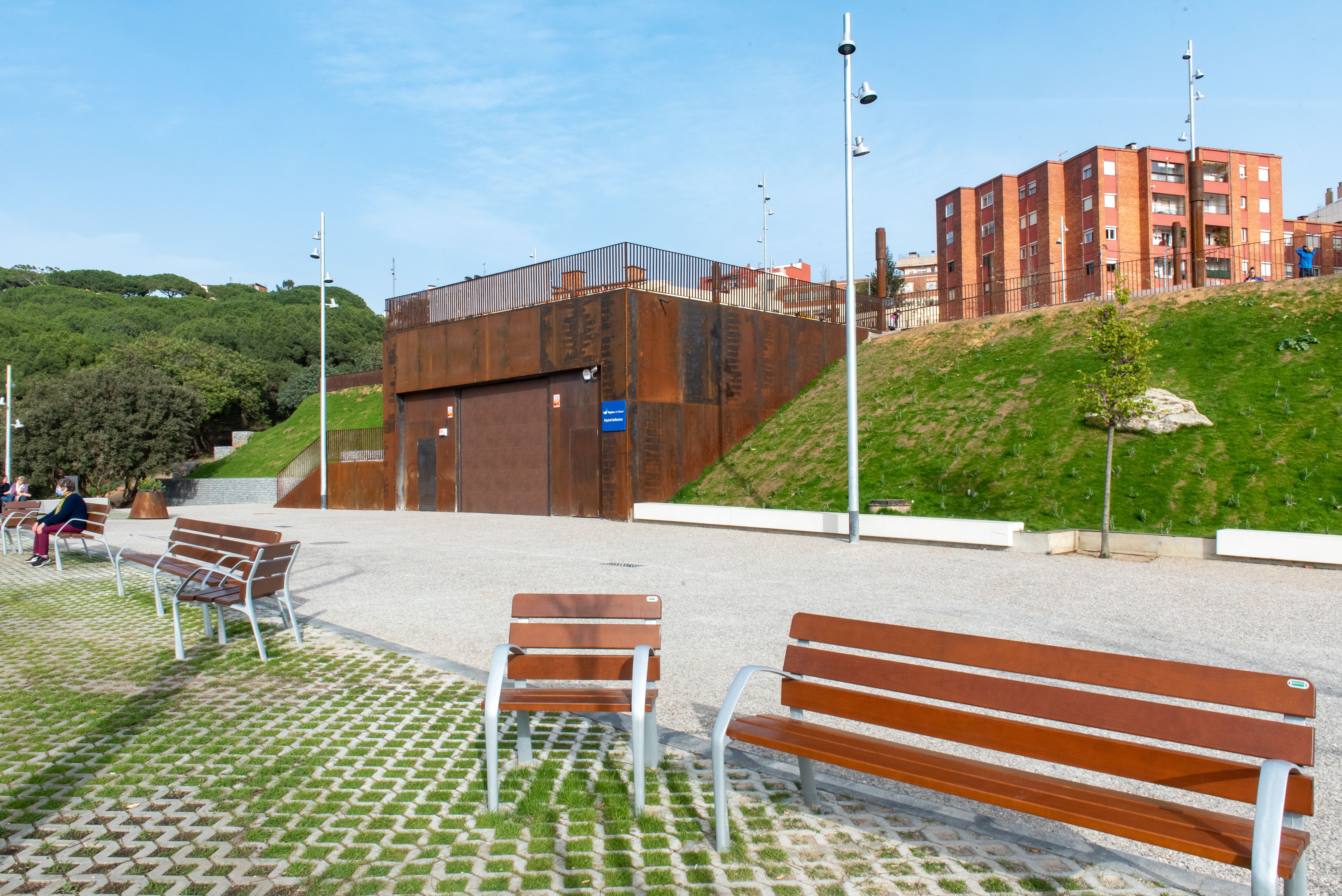 Aigües de Mataró ha impulsat el dipòsit de Bellavista. Foto: R. G. 