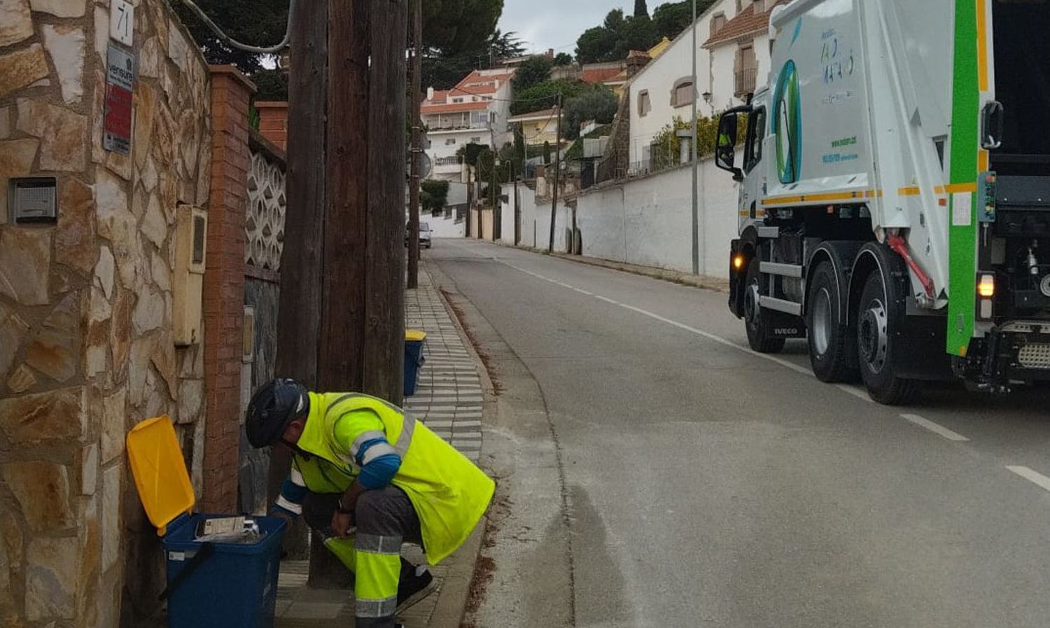 recollida selectiva porta a porta a les urbanitzacions