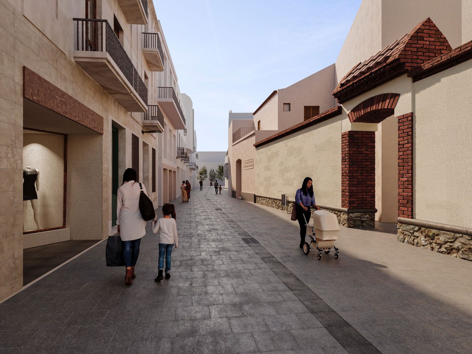 Així serà el nou carrer de Sant Josep